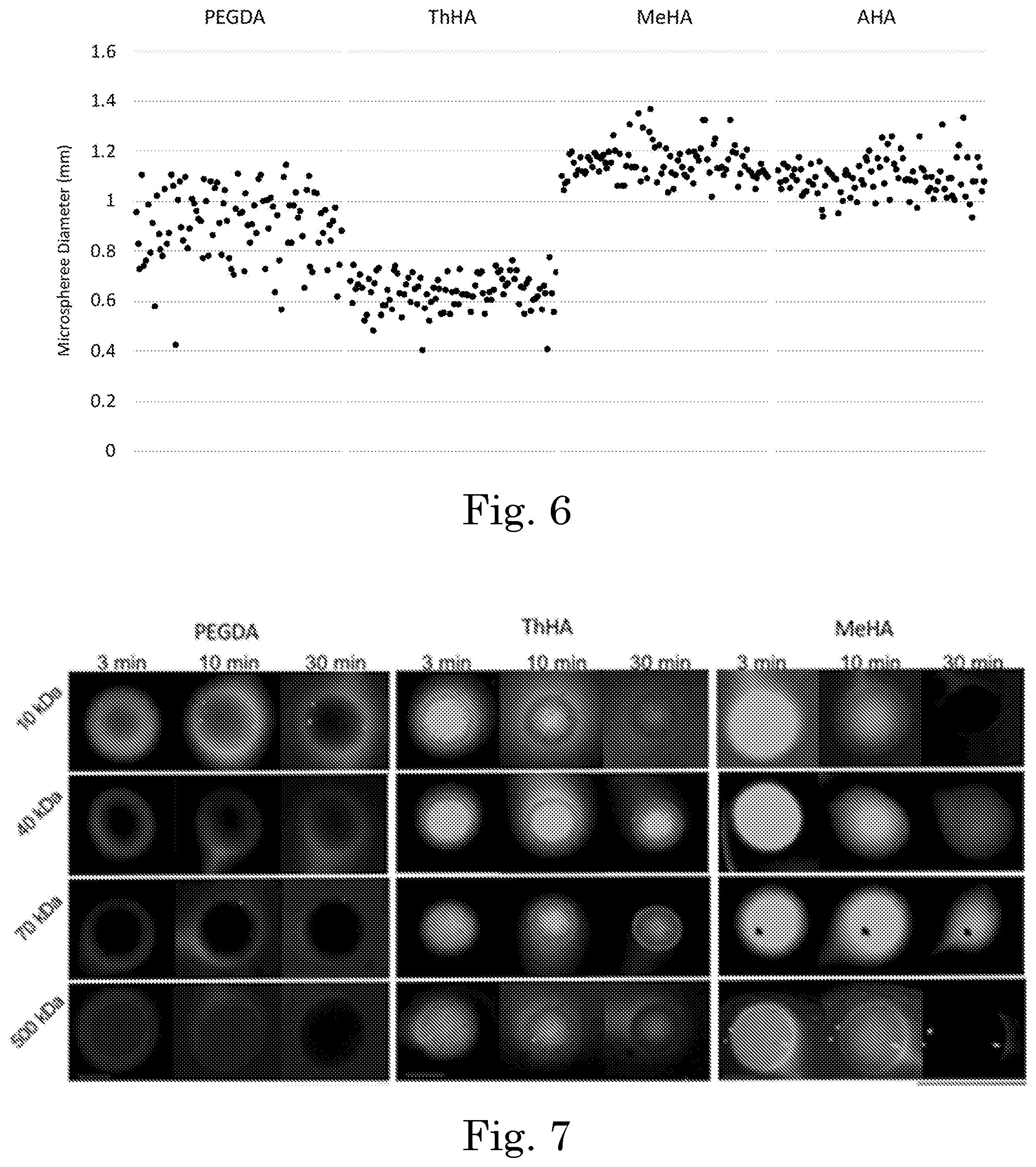 Patent US12551449 Figure 5 – Tunable degradation in hydrogel microparticles
