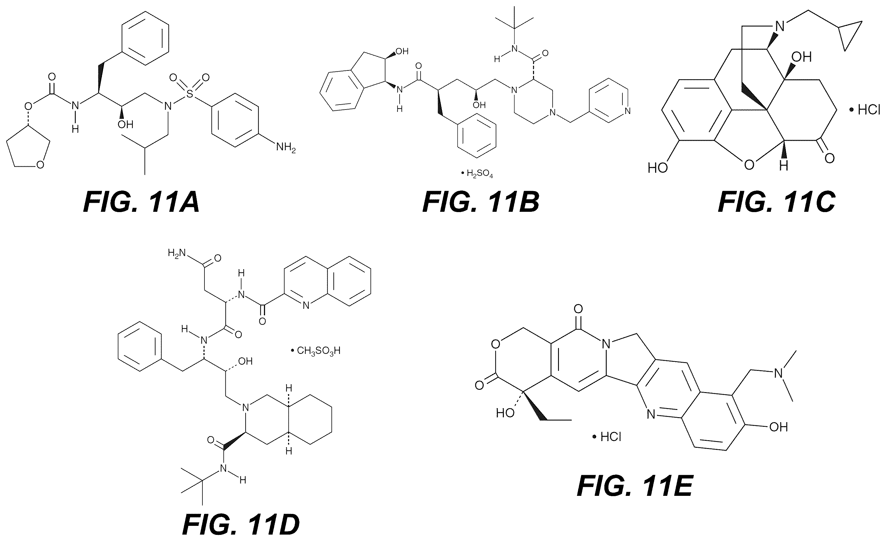 Patent US12551475 Figure 11 – Methods and compositions for treating RNA viral infections