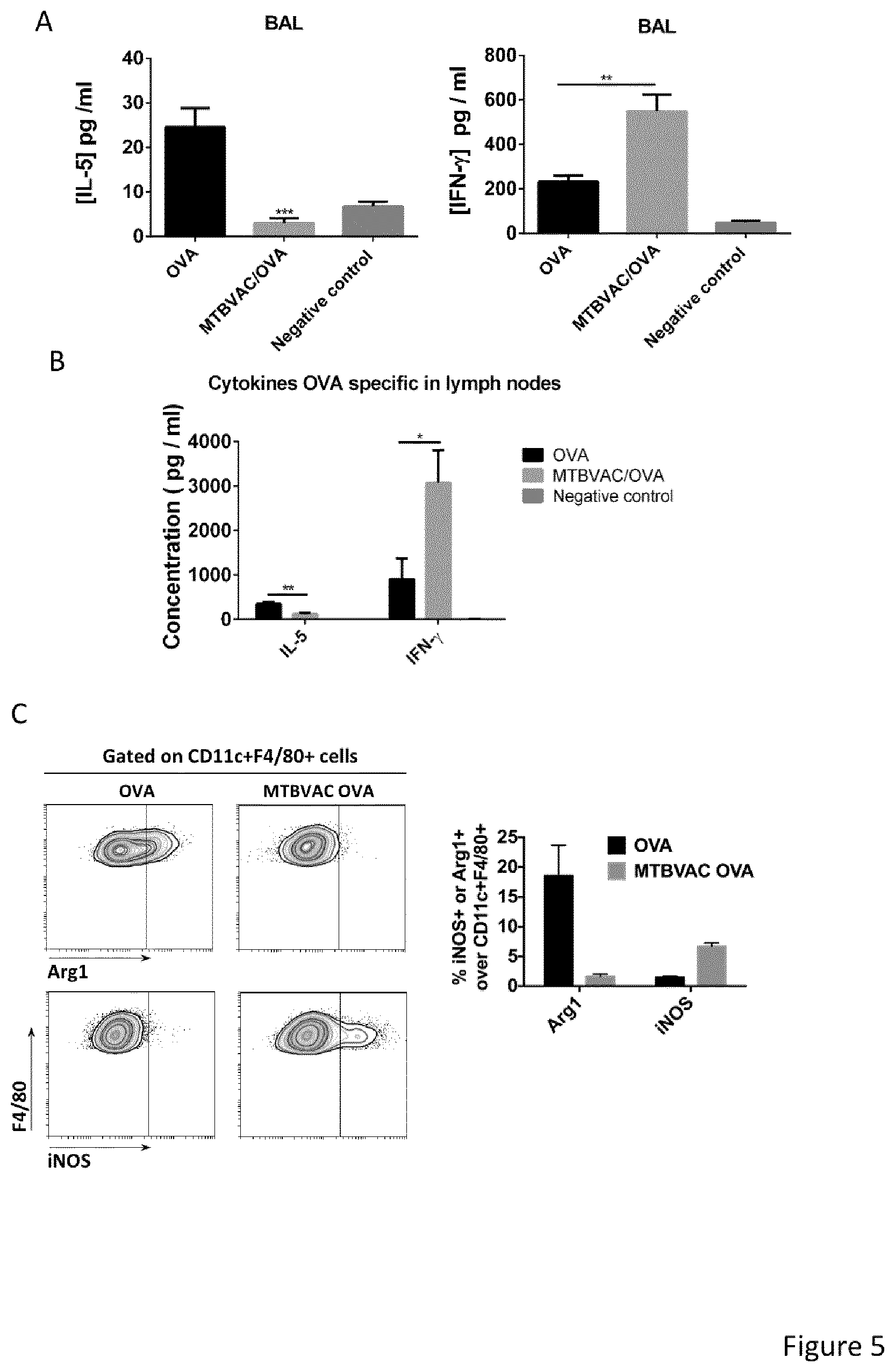 Patent US12551512 Figure 5 – Therapeutic efficacy by pulmonary delivery of live attenuated mycobacteria