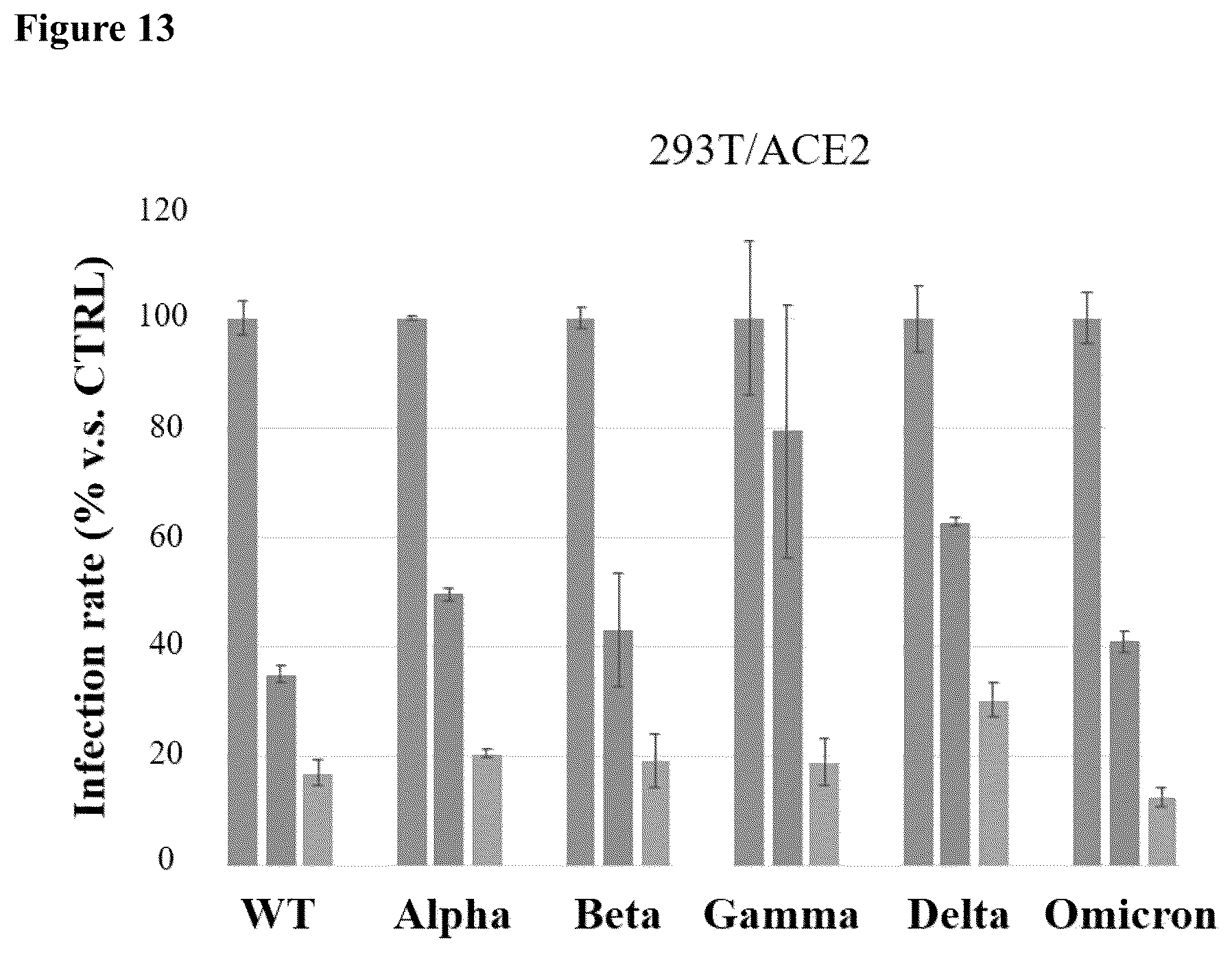 Patent US12551522 Figure 13 – Herbal compositions and methods for treating and preventing SARS-CoV-2 virus infection