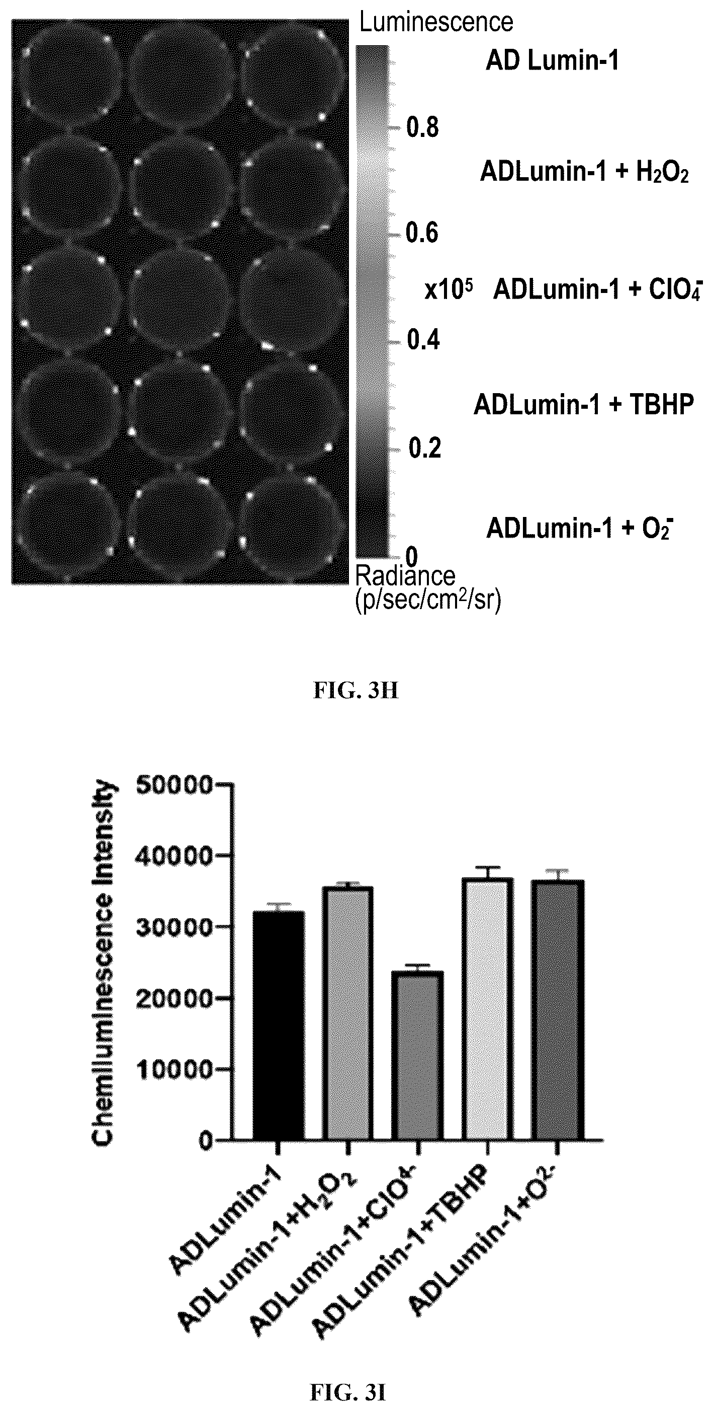 Patent US12551576 Figure 10 – Chemiluminescent probes