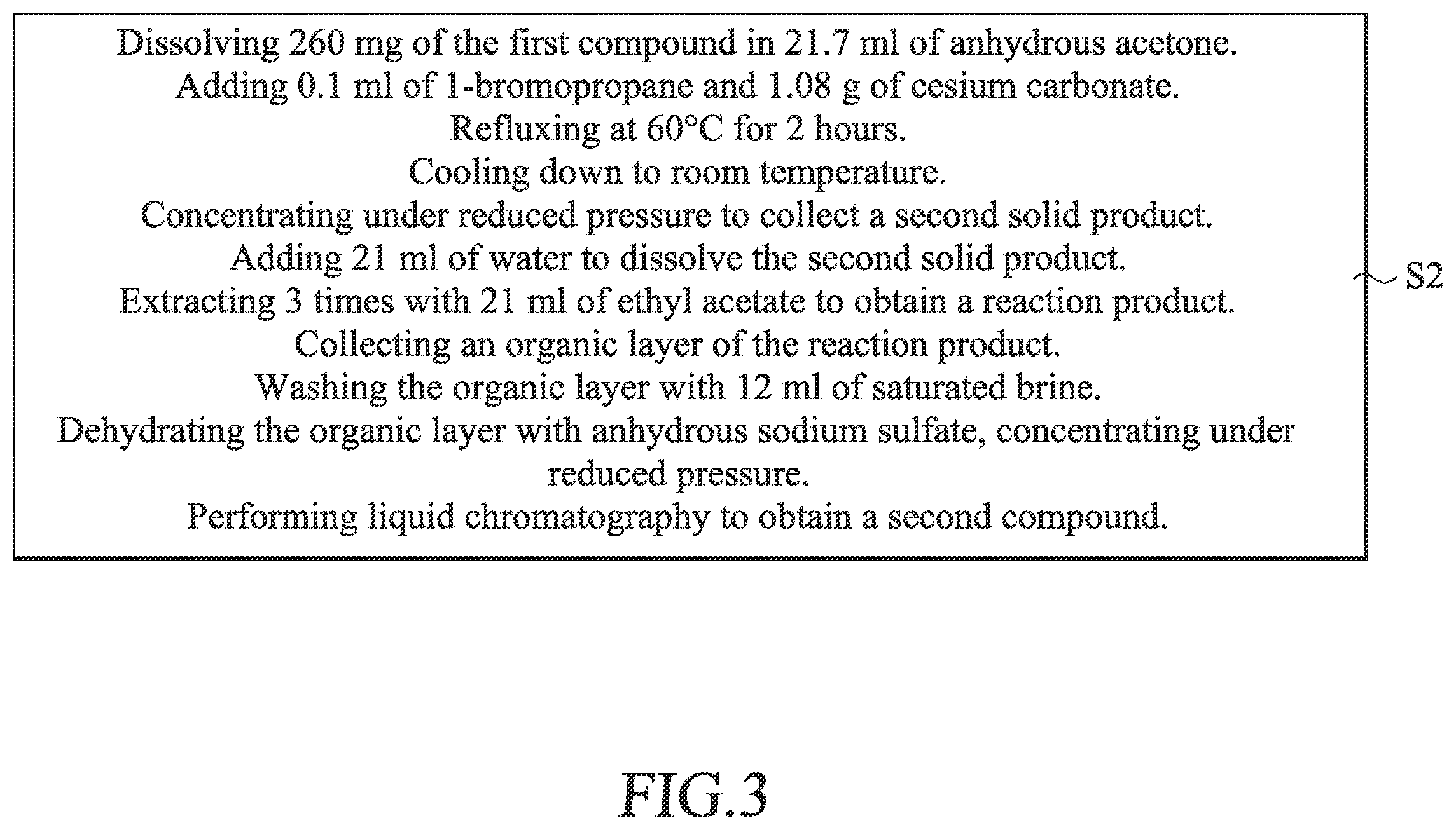 Patent US12551579 Figure 3 – F-18 positron diagnostic contrast agent precursor and method of manufacturing the same