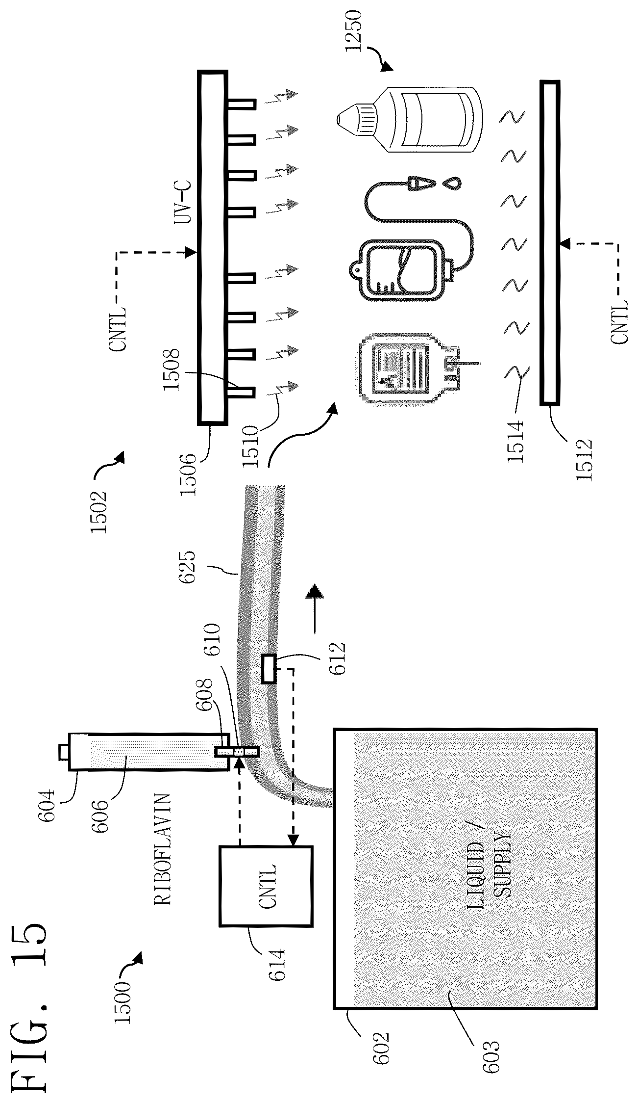 Patent US12551586 Figure 16 – Methods, systems, and apparatus for sterilization, disinfection, and purification