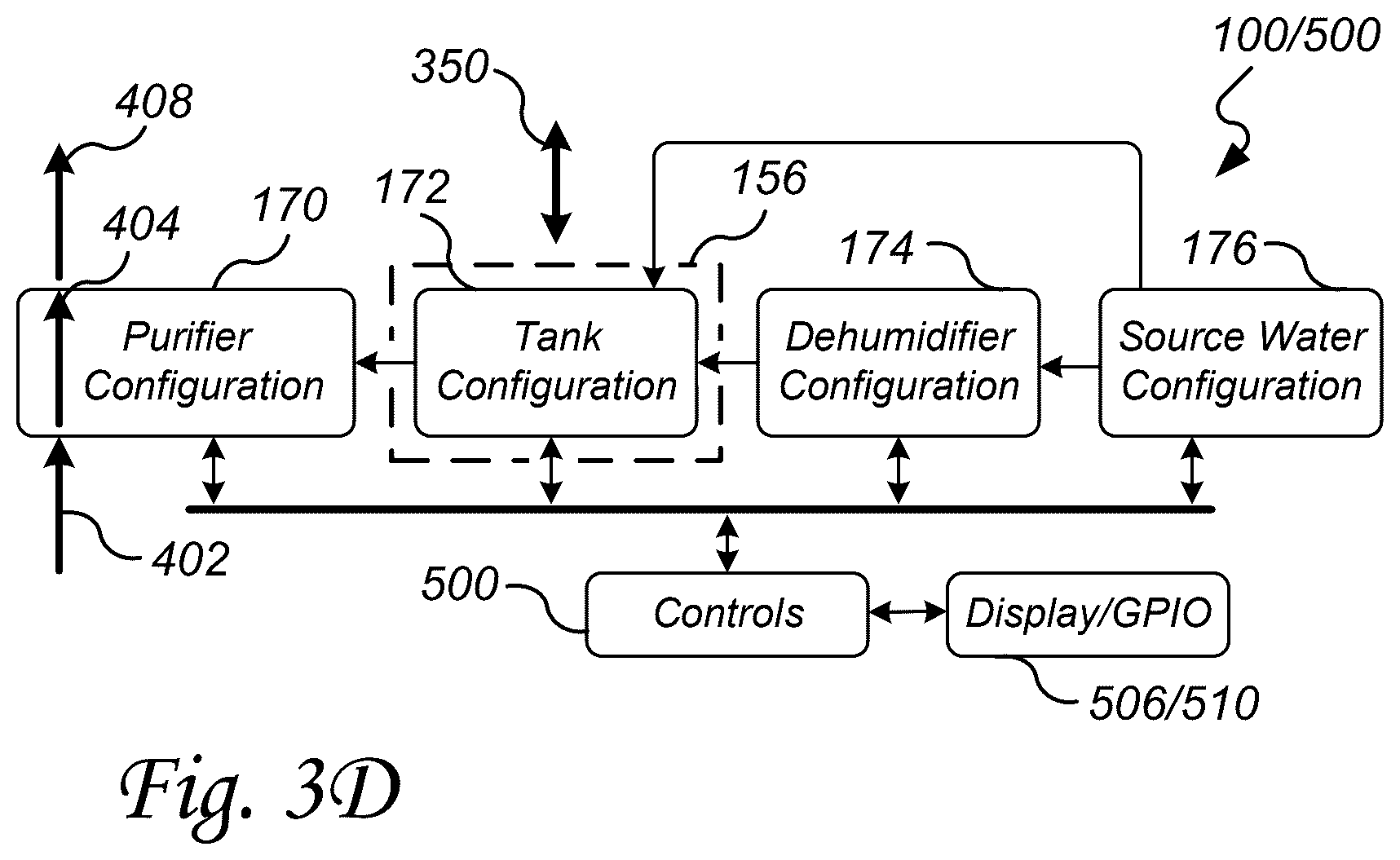 Patent US12551592 Figure 4 – Ozone-based disinfection system for refrigerated storage and ice-making applications