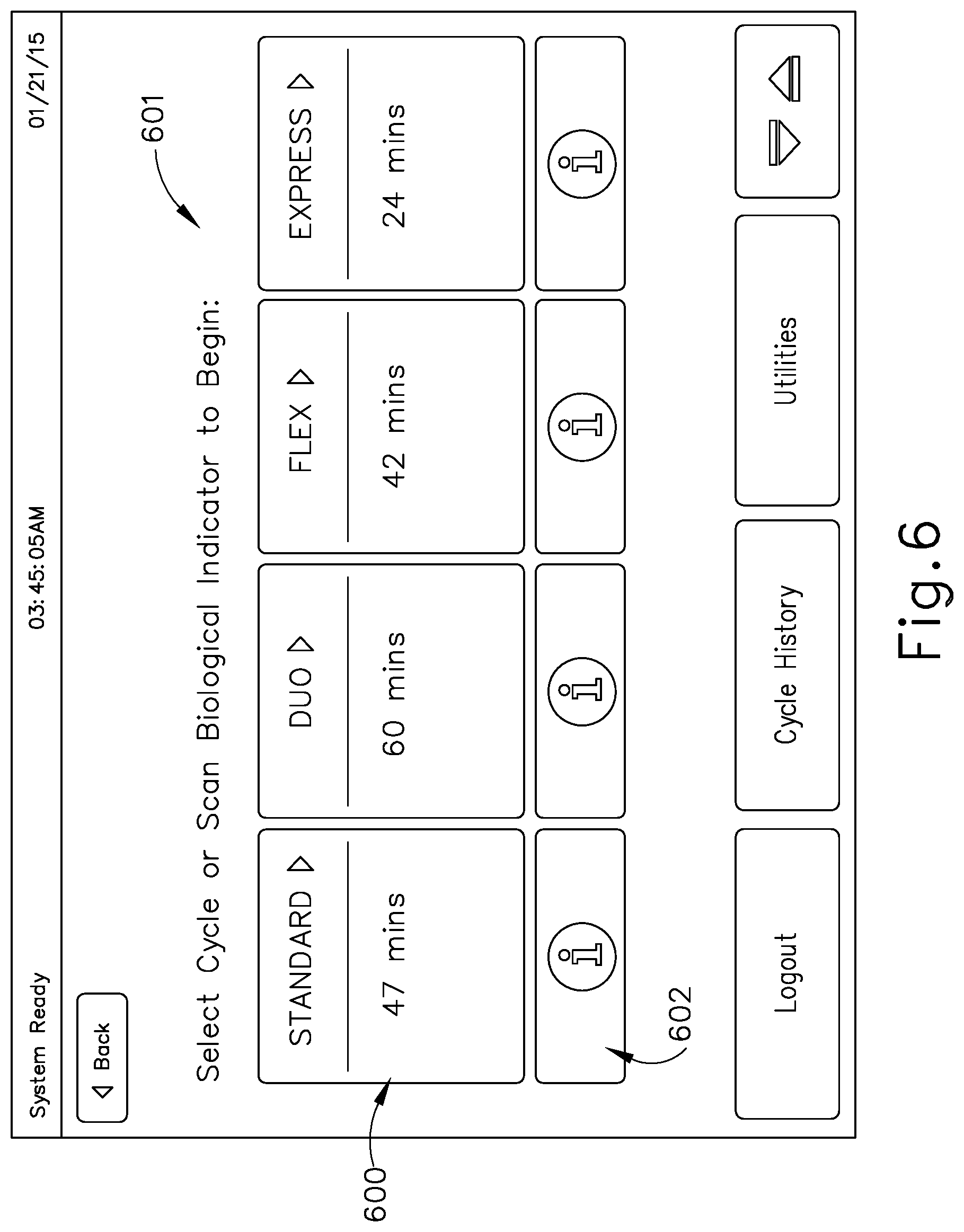 Patent US12551594 Figure 6 – Apparatus and method for sterilizing medical devices