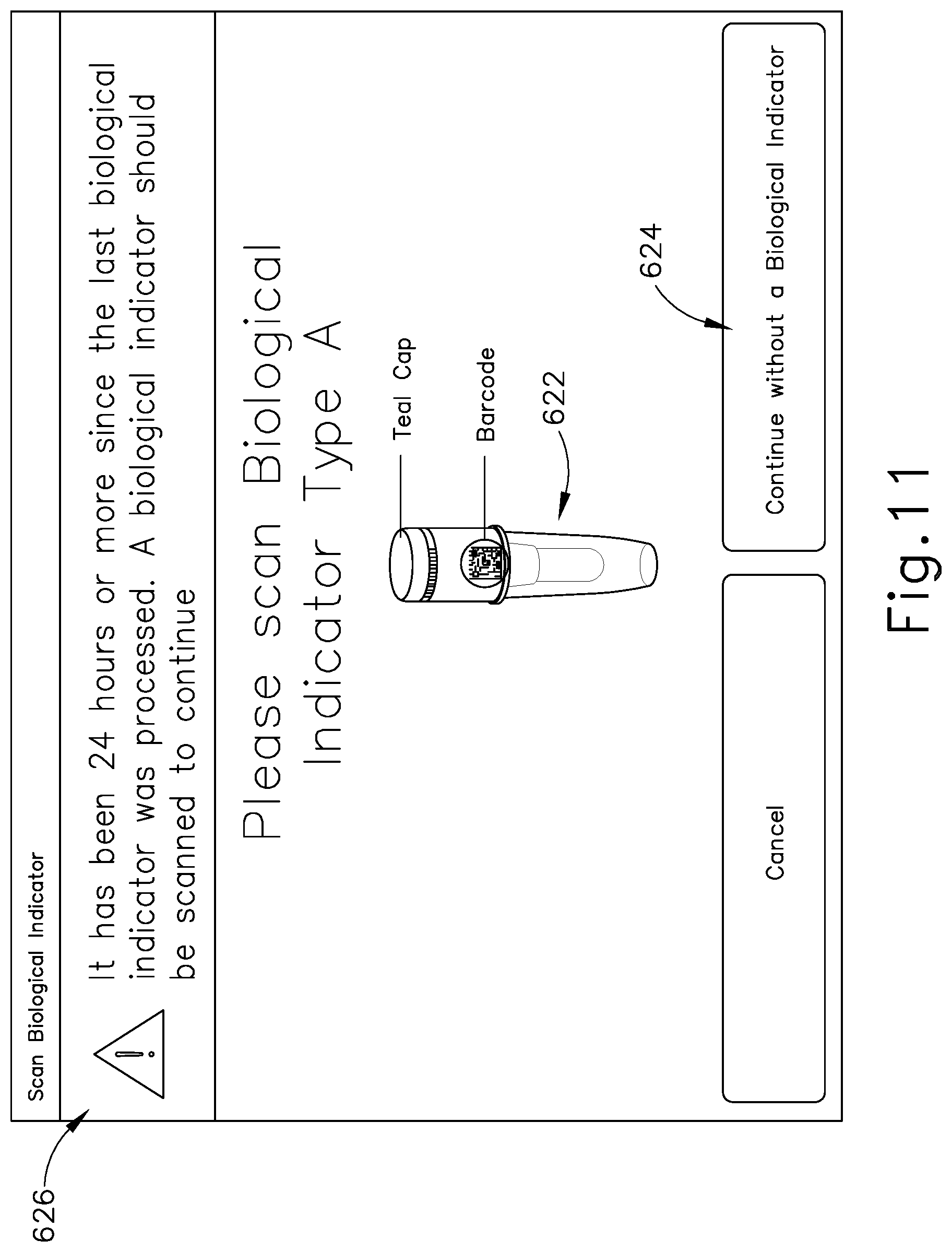 Patent US12551594 Figure 11 – Apparatus and method for sterilizing medical devices