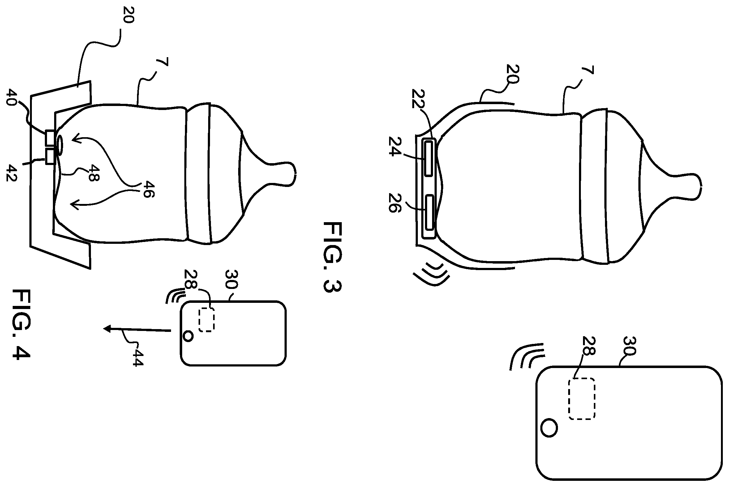 Patent US12551603 Figure 2 – Sensor arrangement for a breast pump device and breast pump device using the sensor arrangement