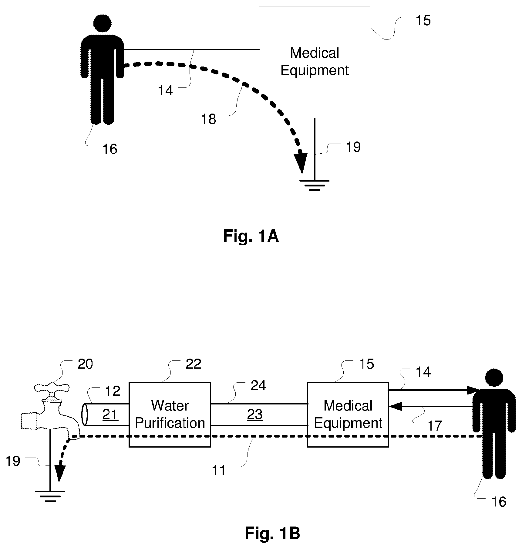 Patent US12551604 Figure 1 – Electrical isolation devices, methods and systems