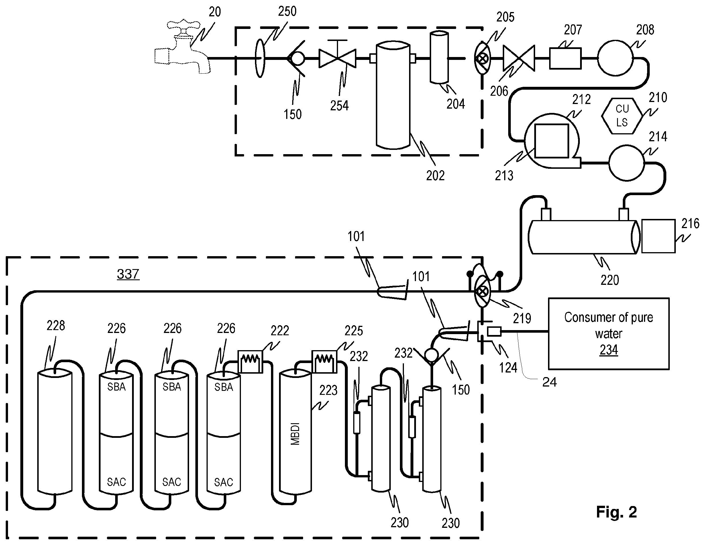 Patent US12551604 Figure 2 – Electrical isolation devices, methods and systems