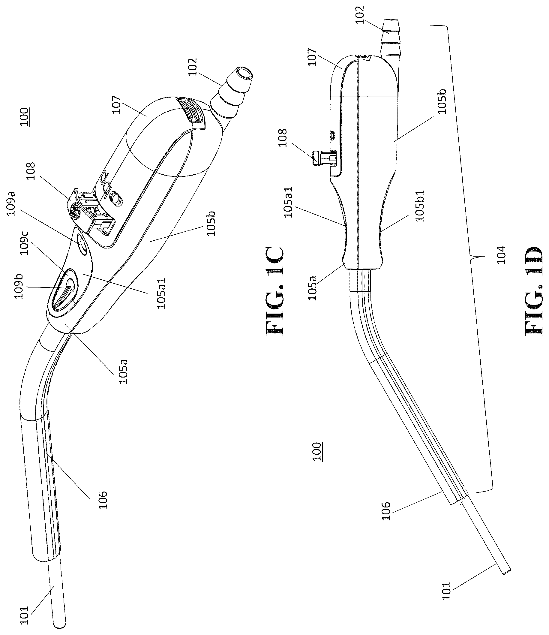Patent US12551610 Figure 3 – Illuminated suction device