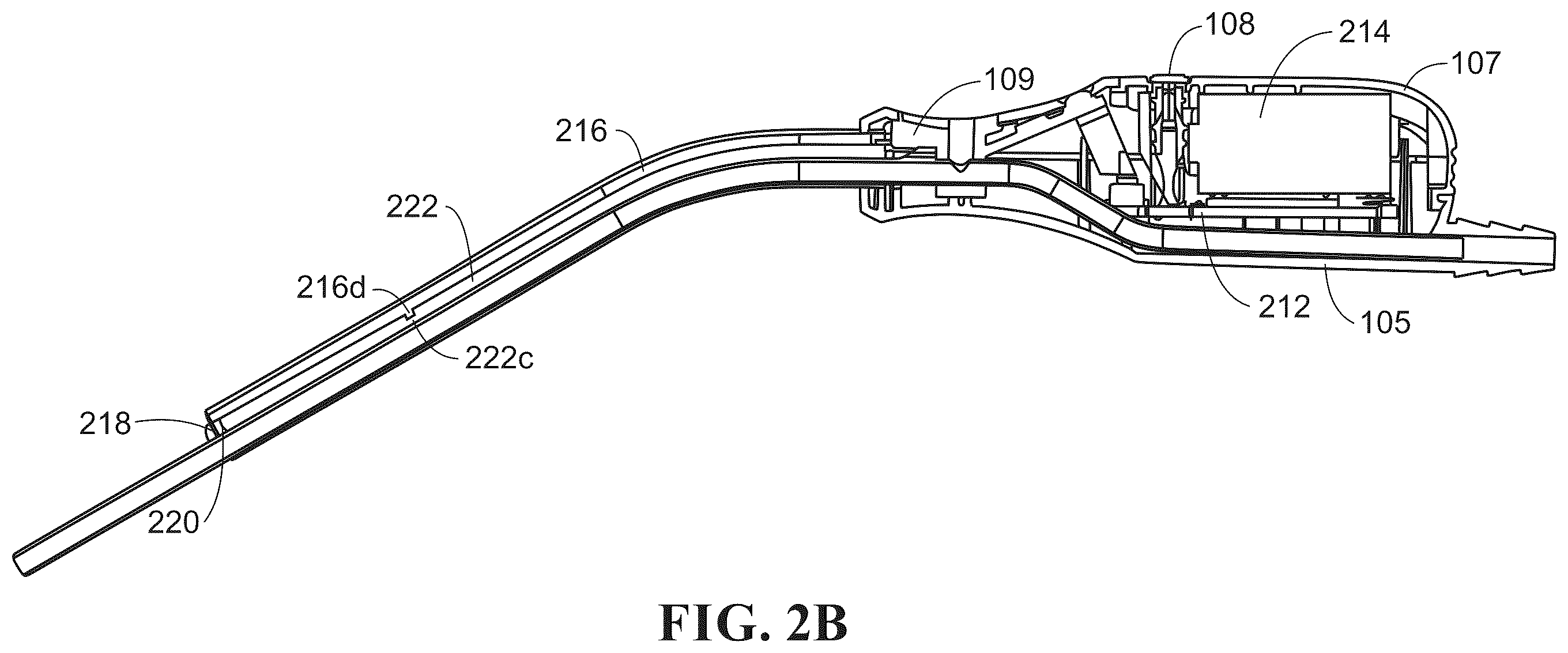Patent US12551610 Figure 5 – Illuminated suction device