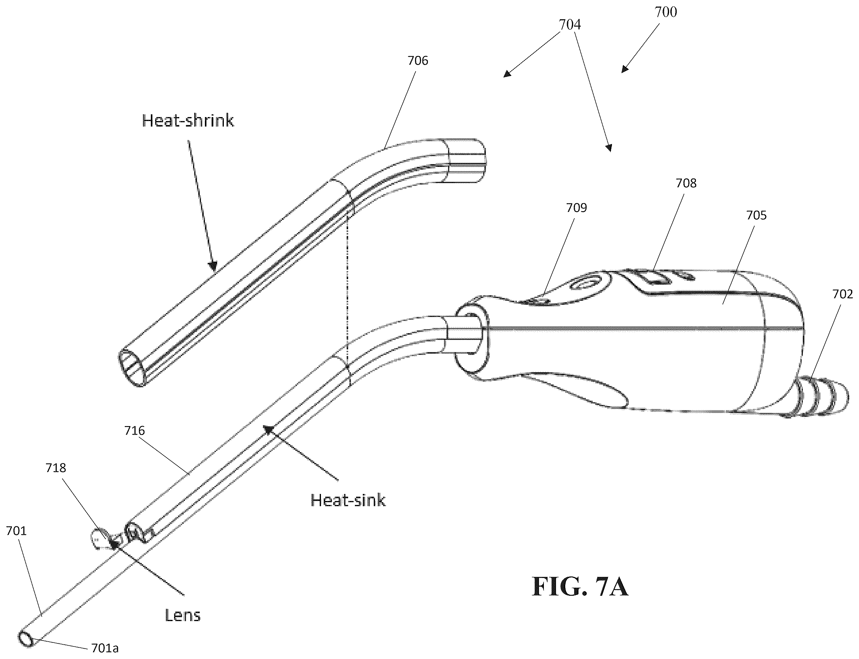 Patent US12551610 Figure 14 – Illuminated suction device