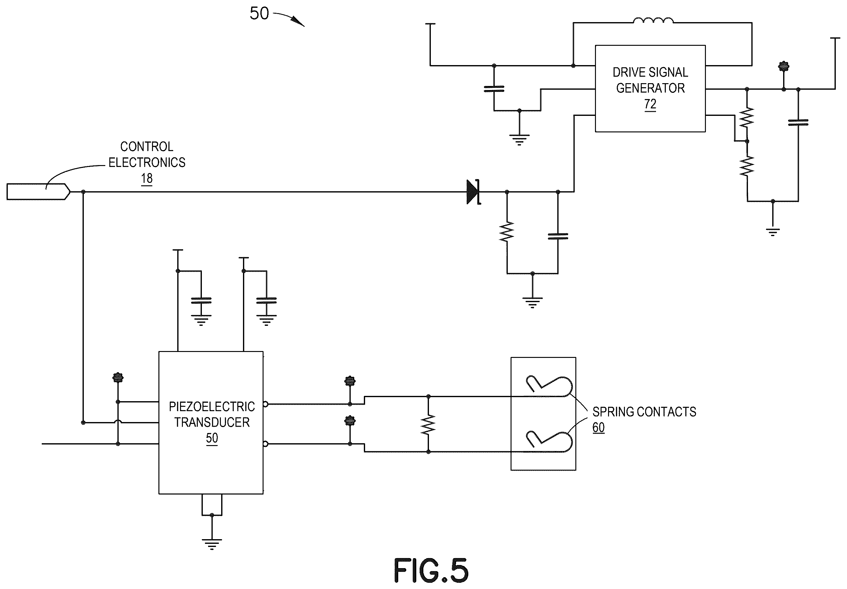 Patent US12551611 Figure 5 – Method for testing piezoelectric sound transducer