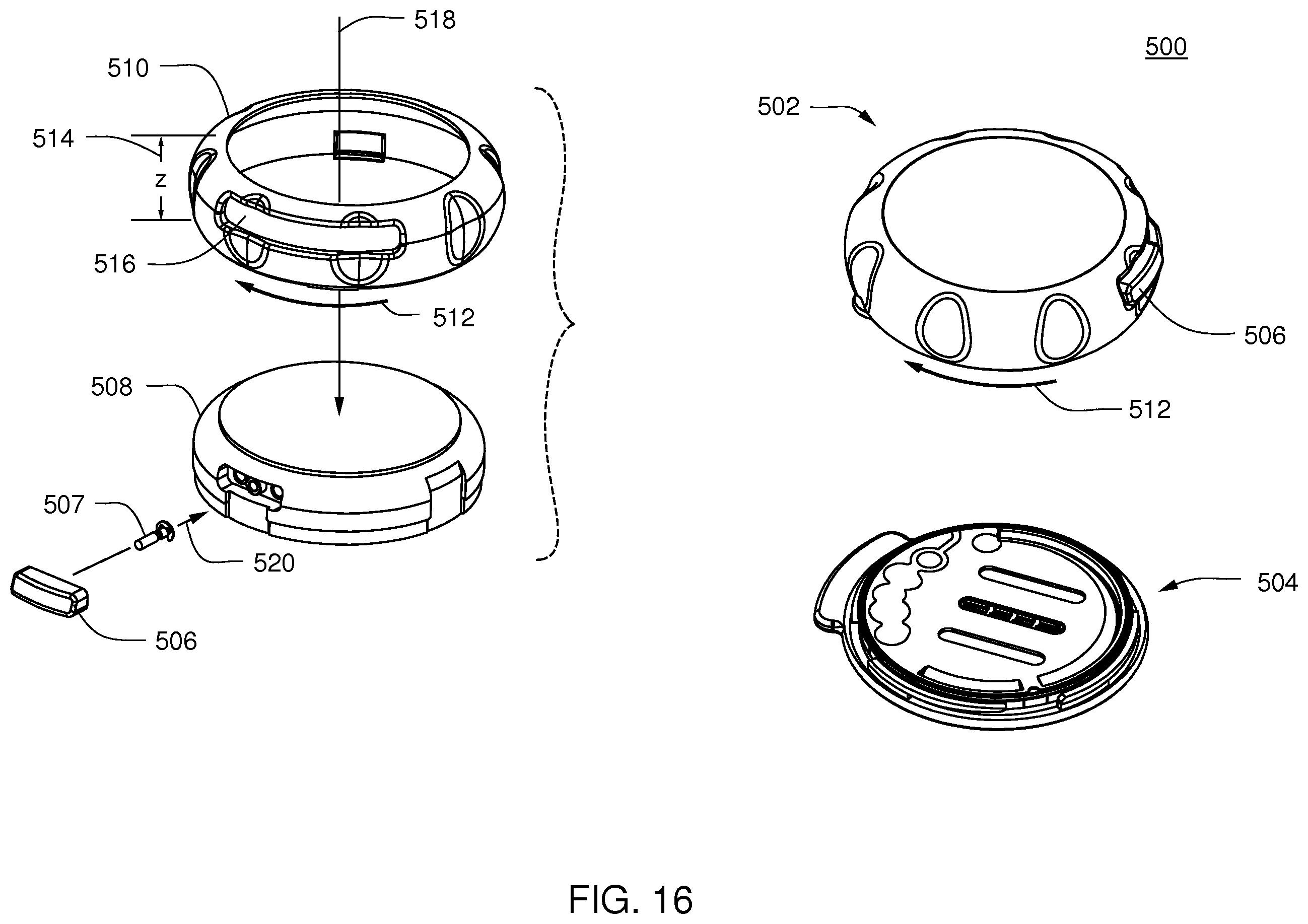 Patent US12551612 Figure 20 – Pump assembly with switch