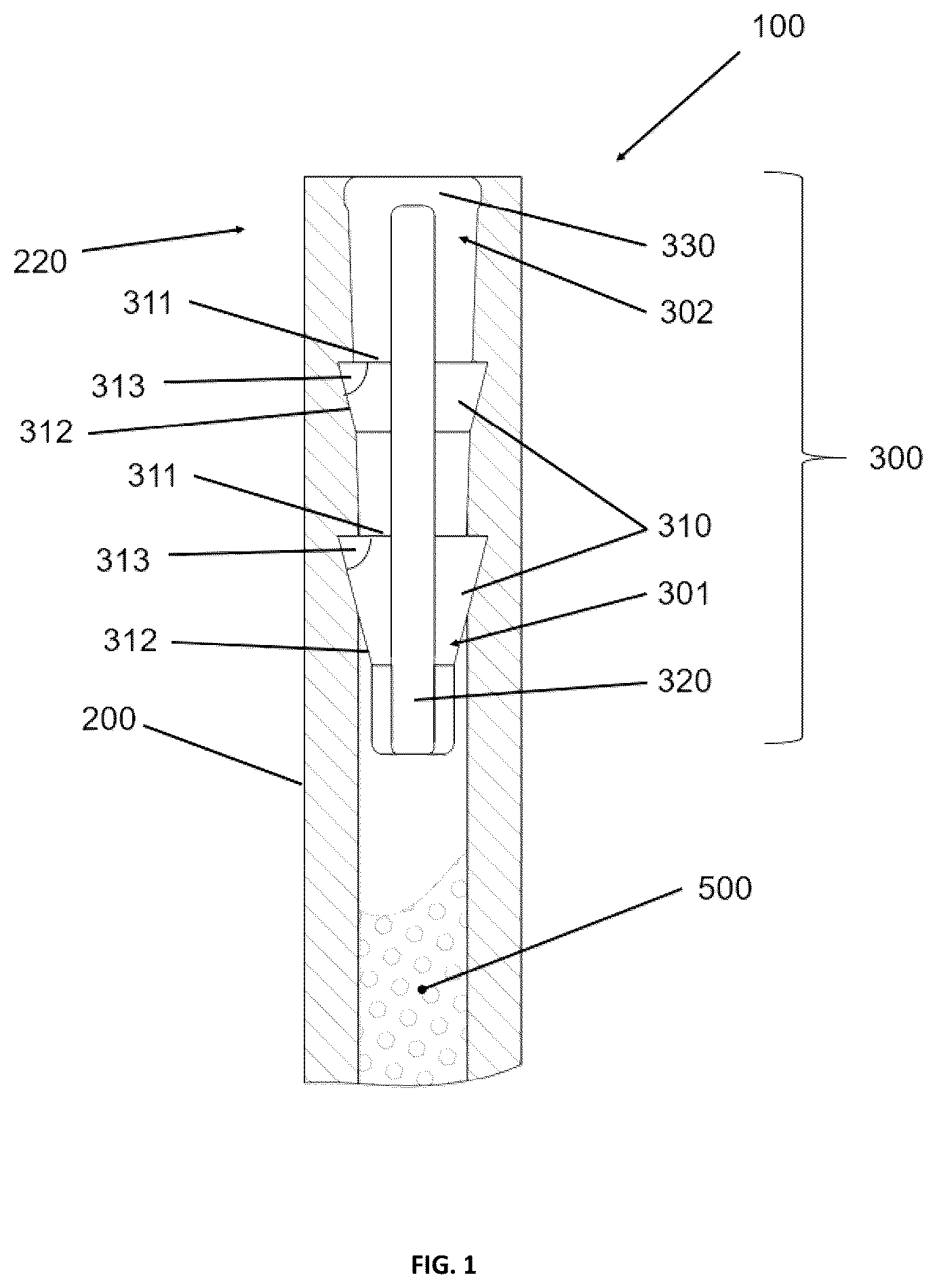 Patent US12551617 Figure 1 – Device, system, and method for applying a pharmaceutical fluid