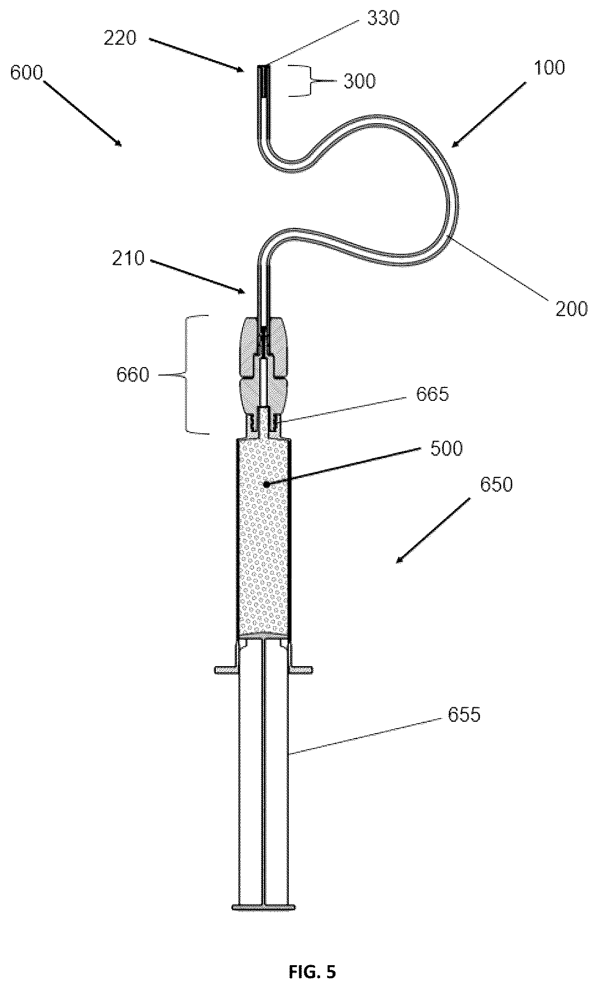 Patent US12551617 Figure 5 – Device, system, and method for applying a pharmaceutical fluid