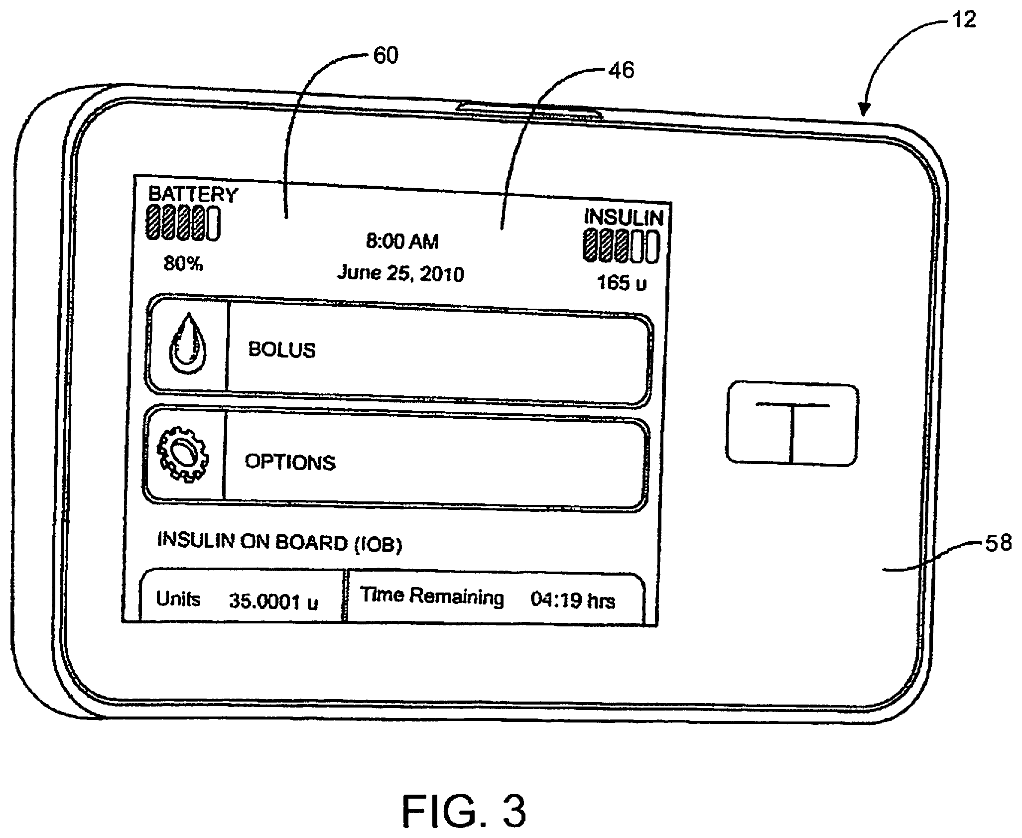 Patent US12551618 Figure 3 – System and method for mitigating risk in automated medicament dosing