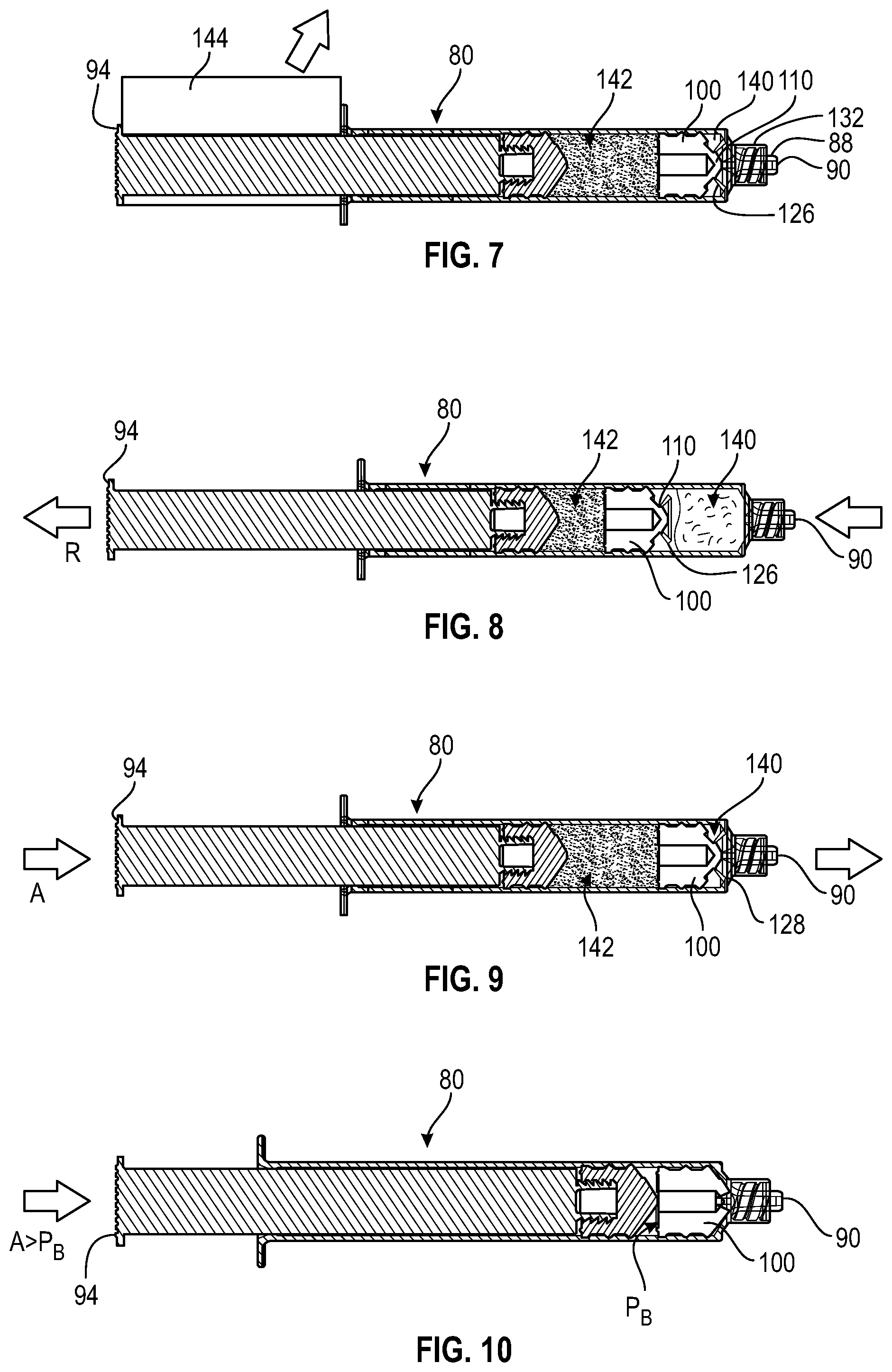 Patent US12551622 Figure 4 – Dual chamber syringe assembly with floating stopper