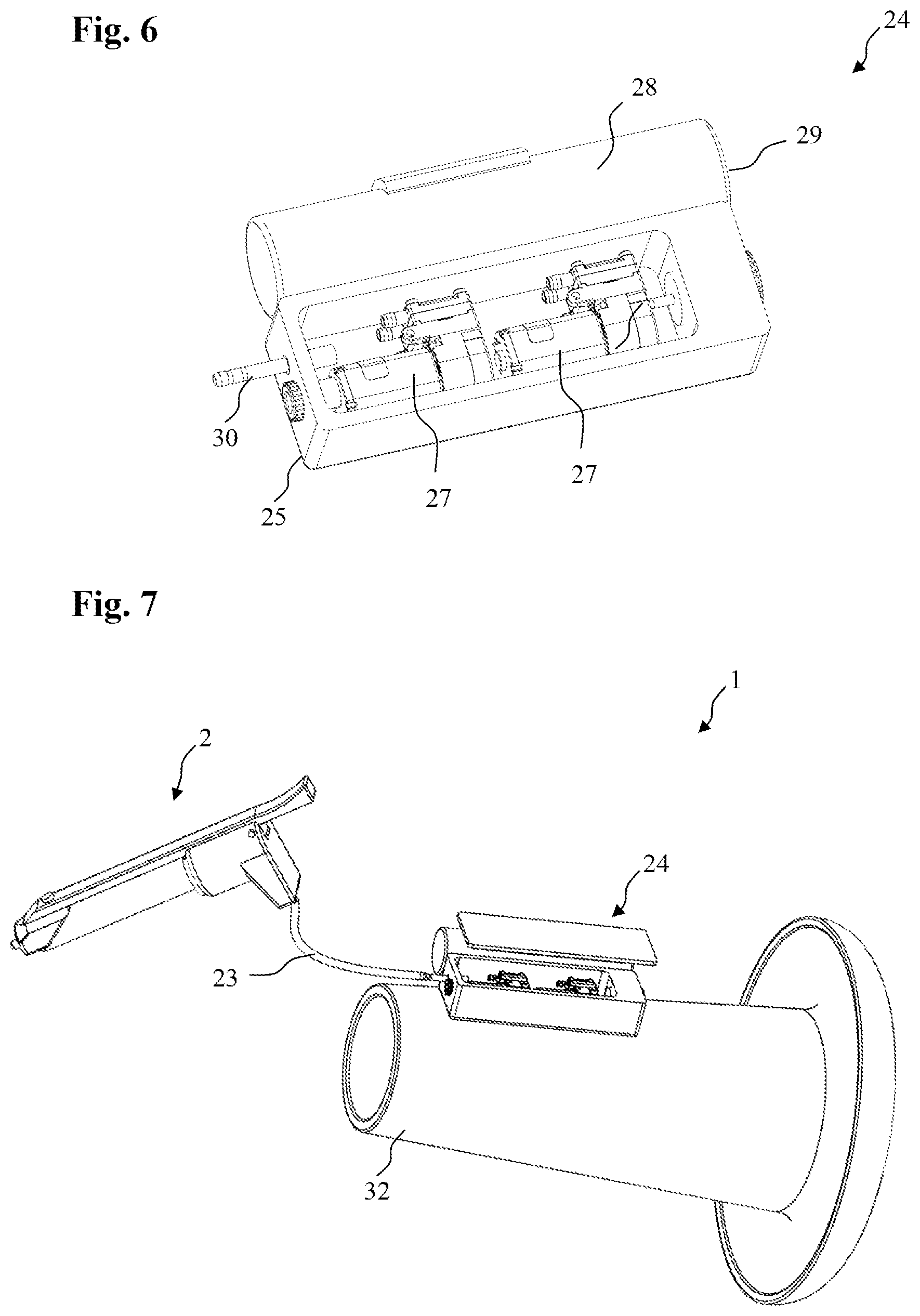 Patent US12551629 Figure 3 – Pen-like syringe device and syringe system