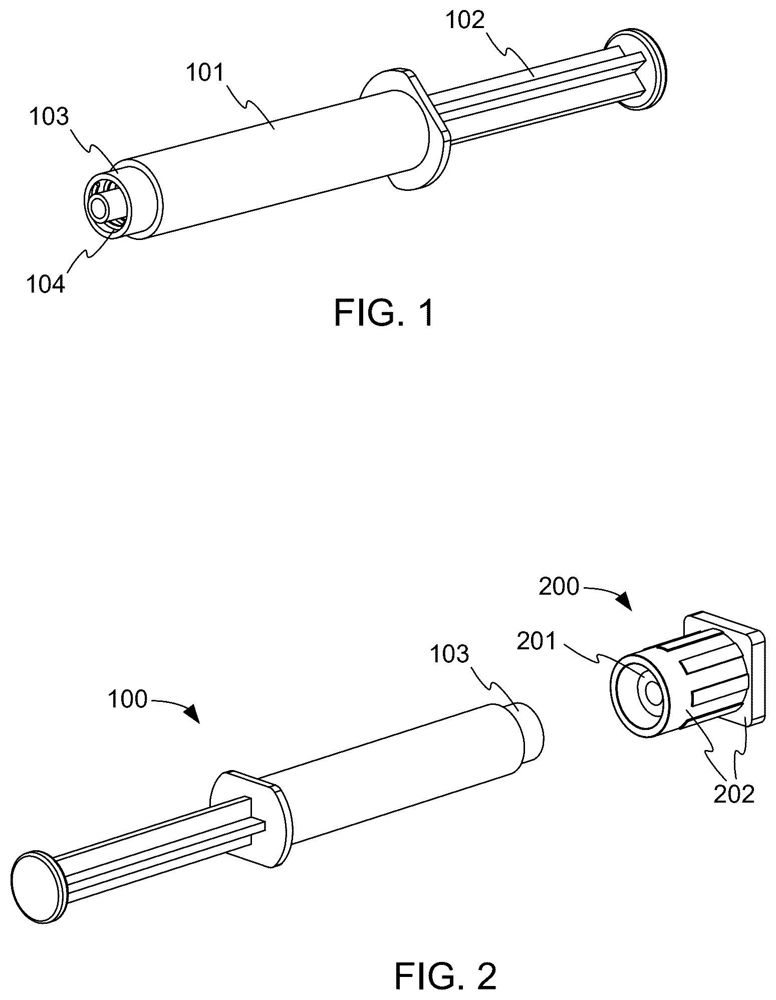 Patent US12551631 Figure 1 – Cartridge loading system for syringe caps