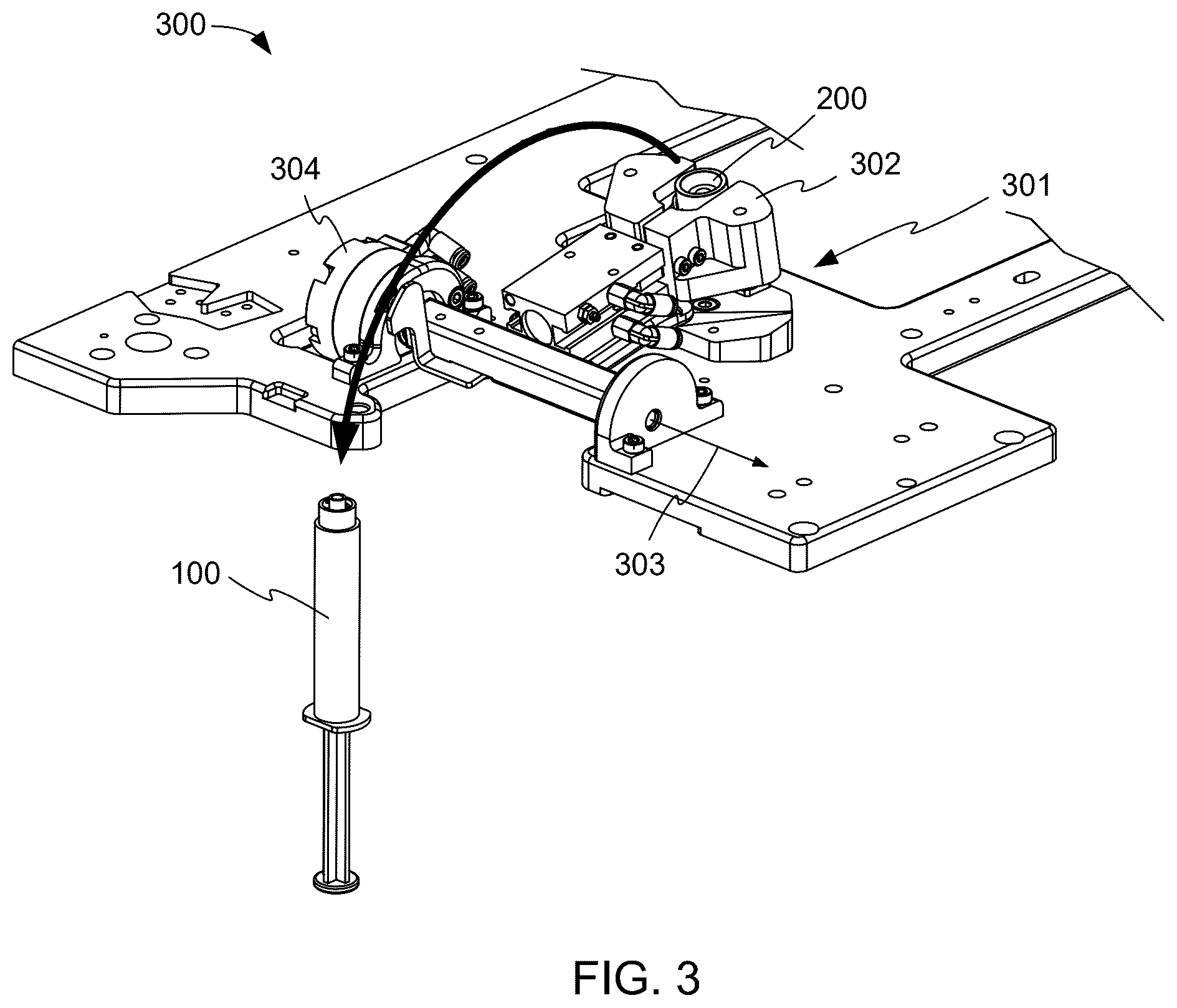 Patent US12551631 Figure 2 – Cartridge loading system for syringe caps