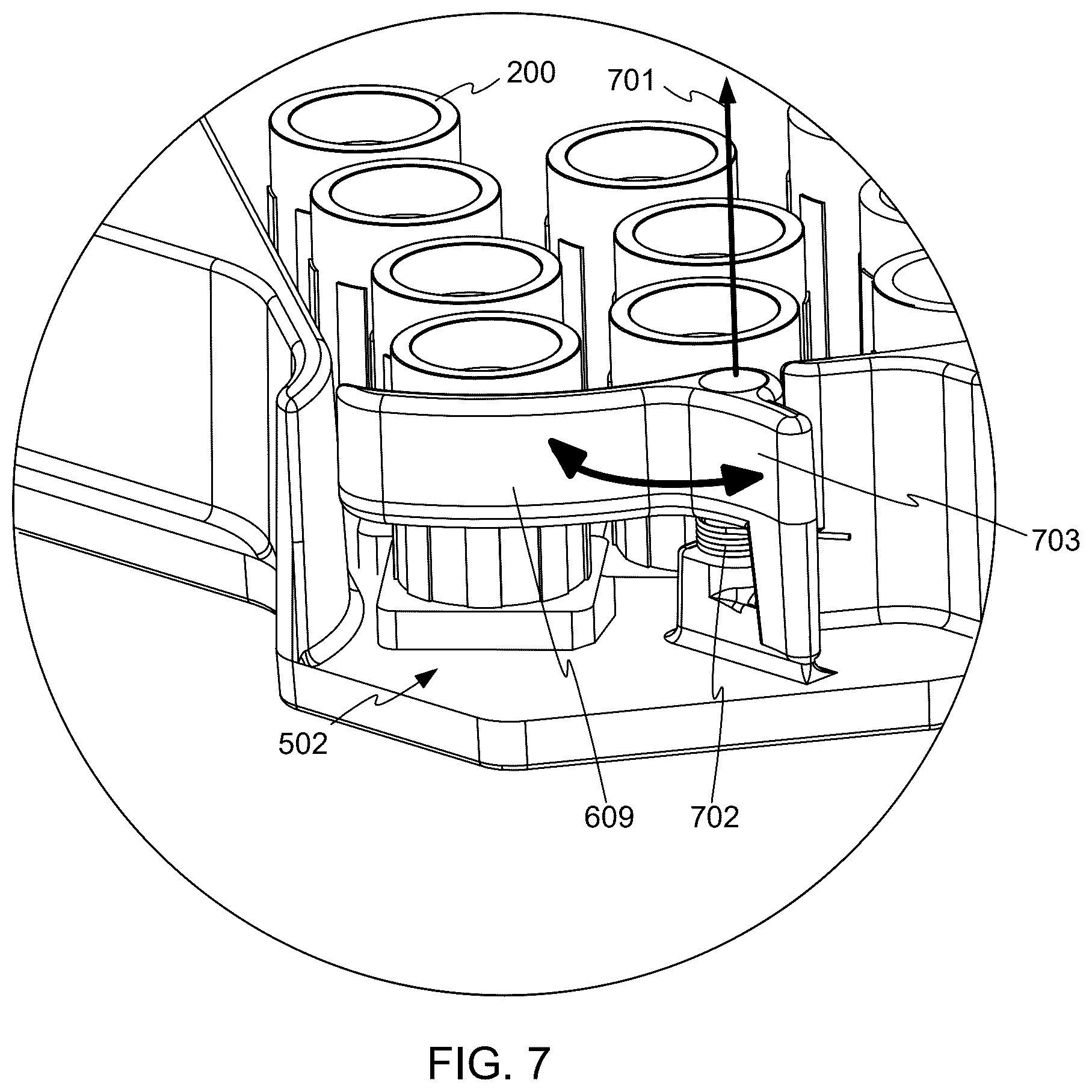 Patent US12551631 Figure 6 – Cartridge loading system for syringe caps