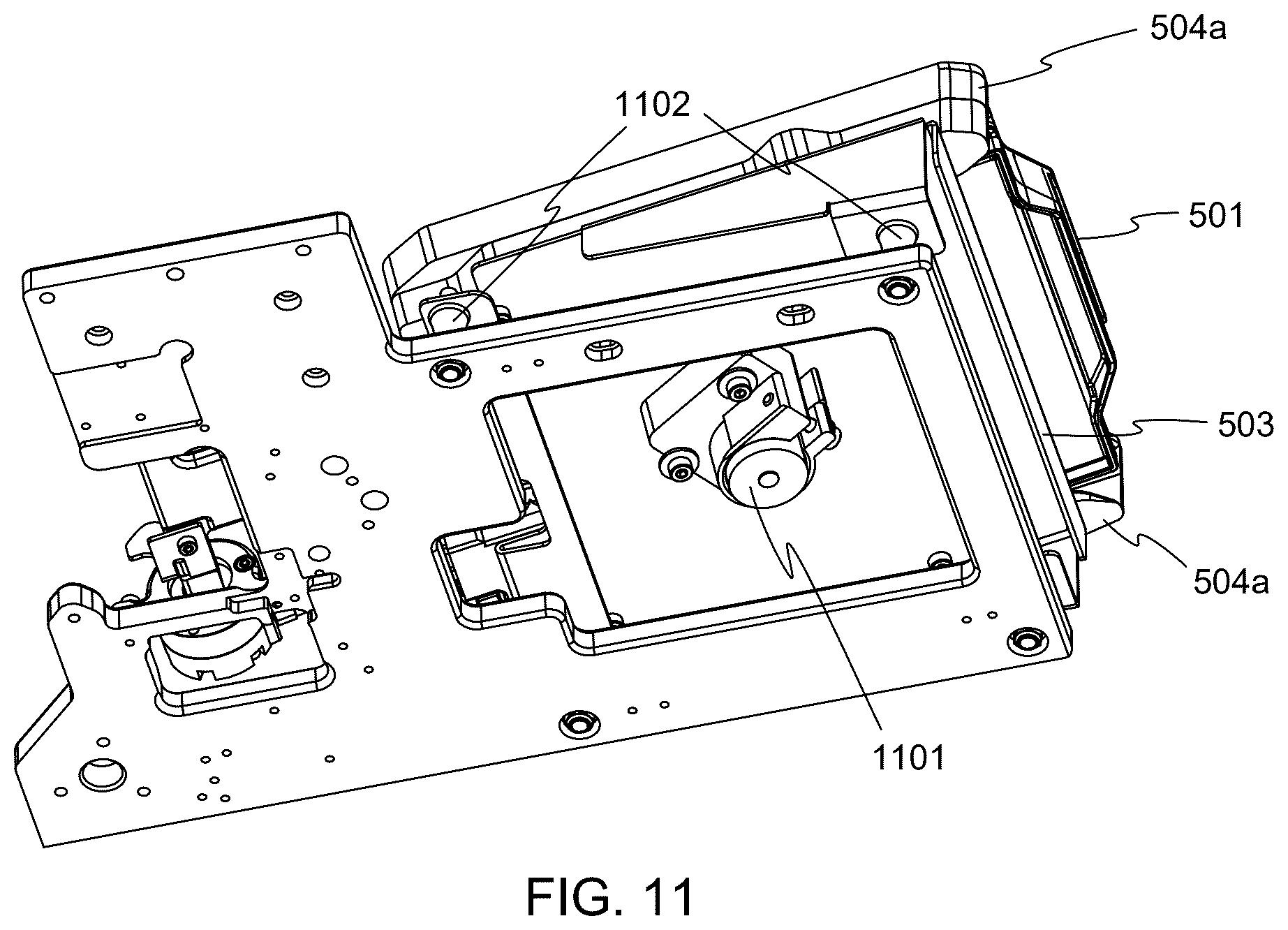 Patent US12551631 Figure 9 – Cartridge loading system for syringe caps