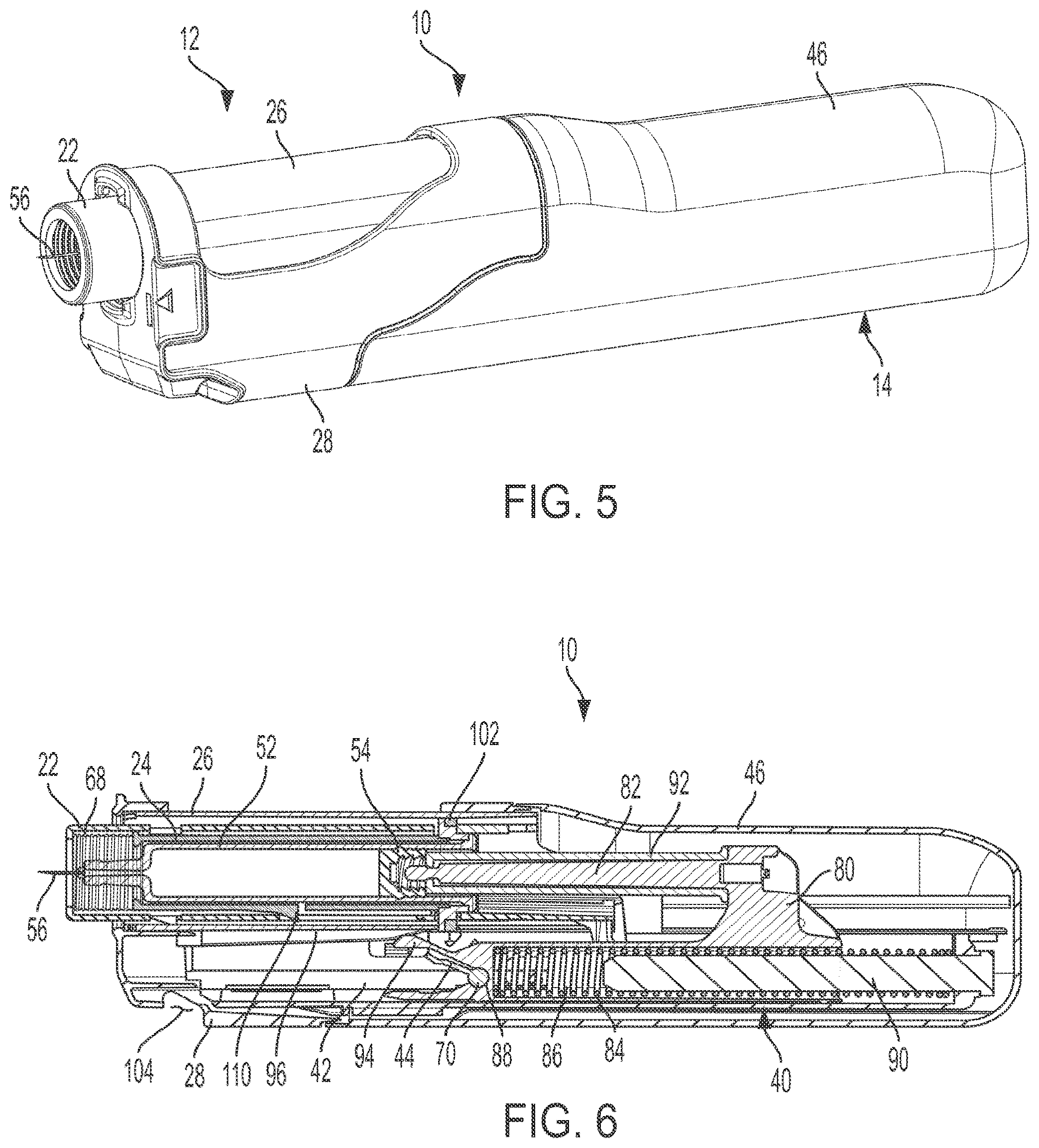 Patent US12551633 Figure 4 – Auto-injector with cap