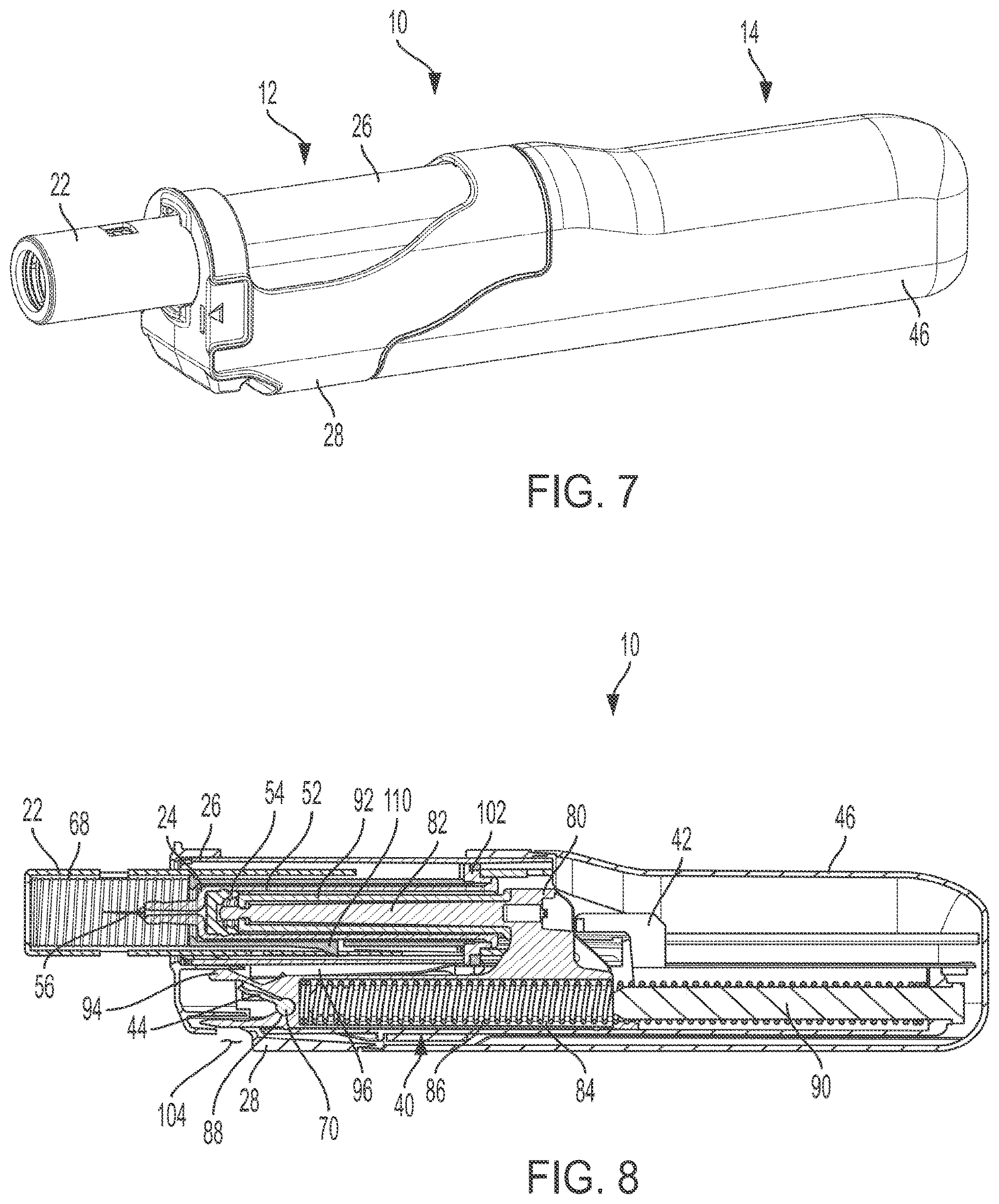 Patent US12551633 Figure 5 – Auto-injector with cap