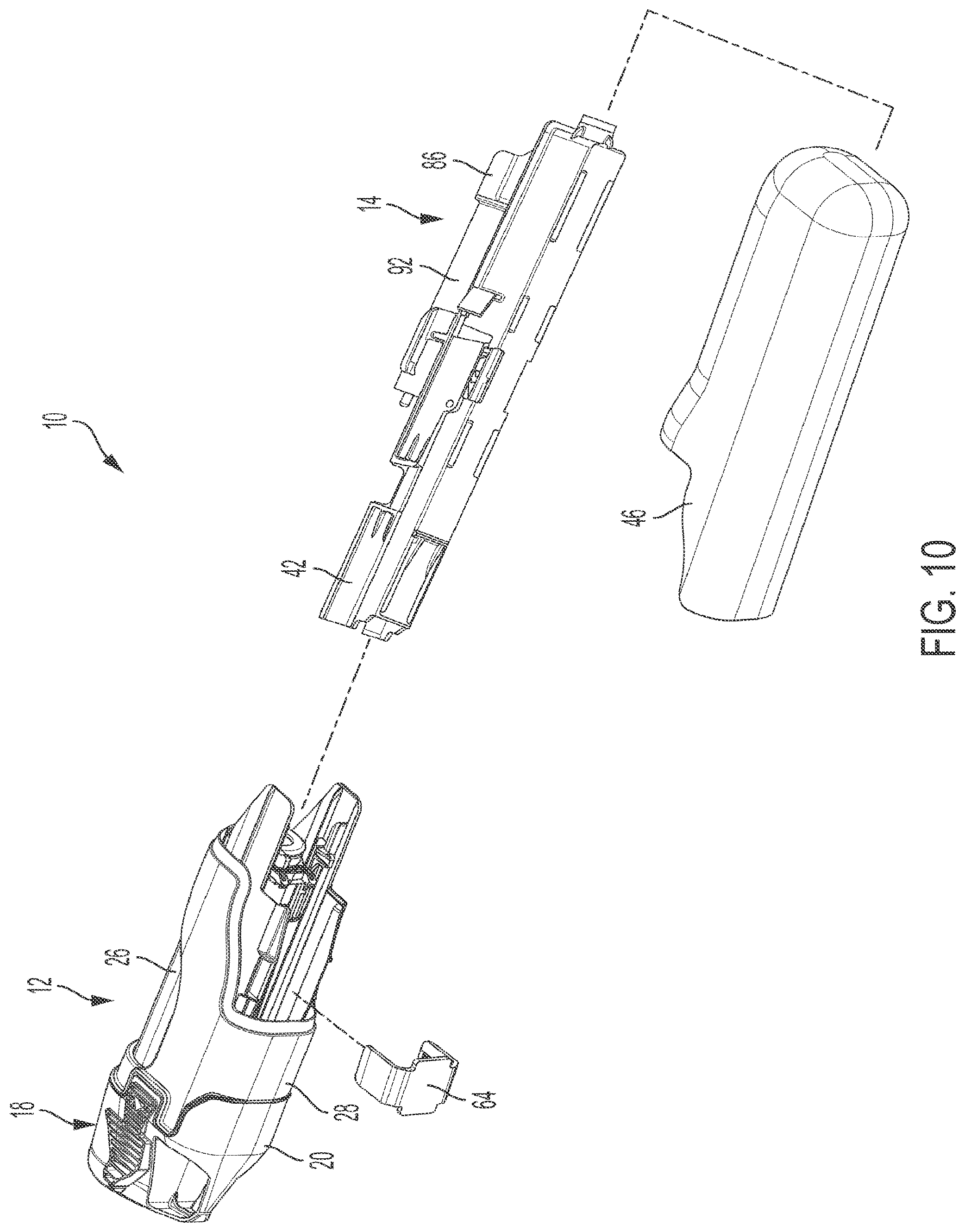 Patent US12551633 Figure 7 – Auto-injector with cap