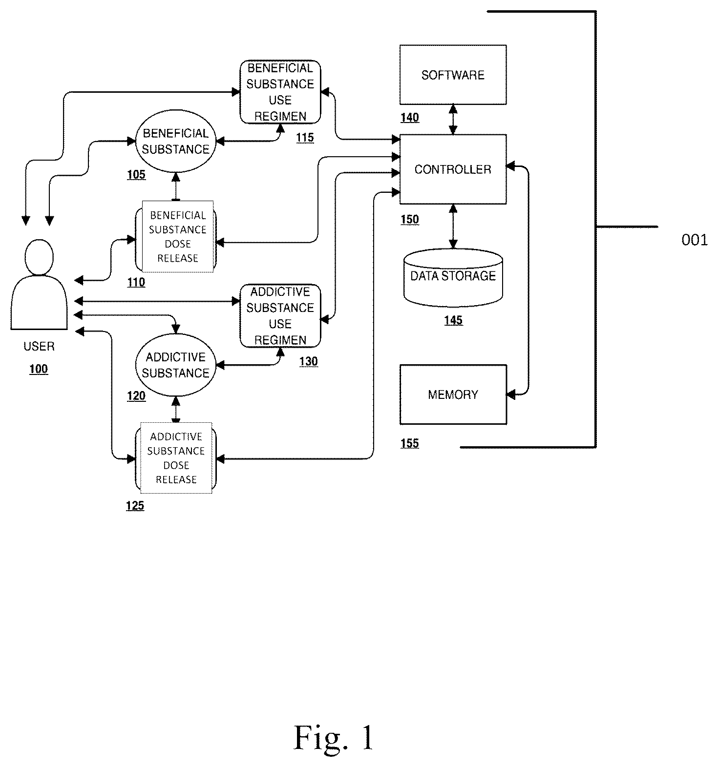 Patent US12551634 — Substance delivery device and methods — Figure 1