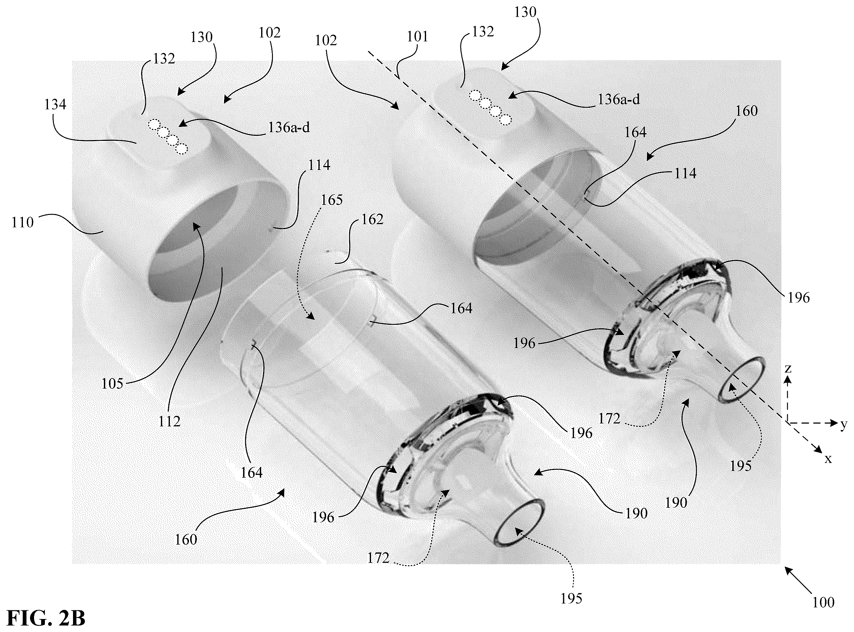 Patent US12551636 Figure 3 – Inhalable medical aerosol dispensing system