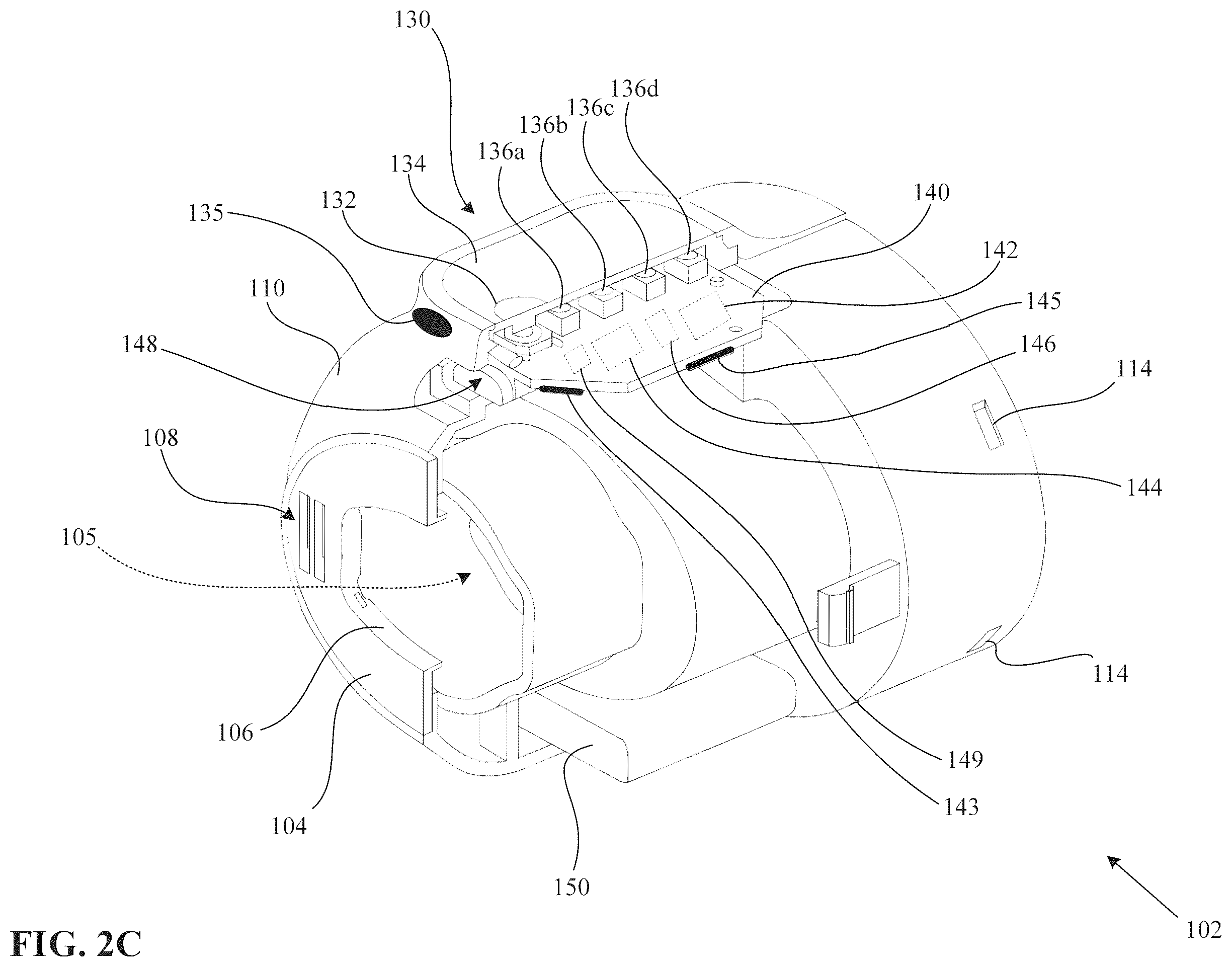 Patent US12551636 Figure 4 – Inhalable medical aerosol dispensing system