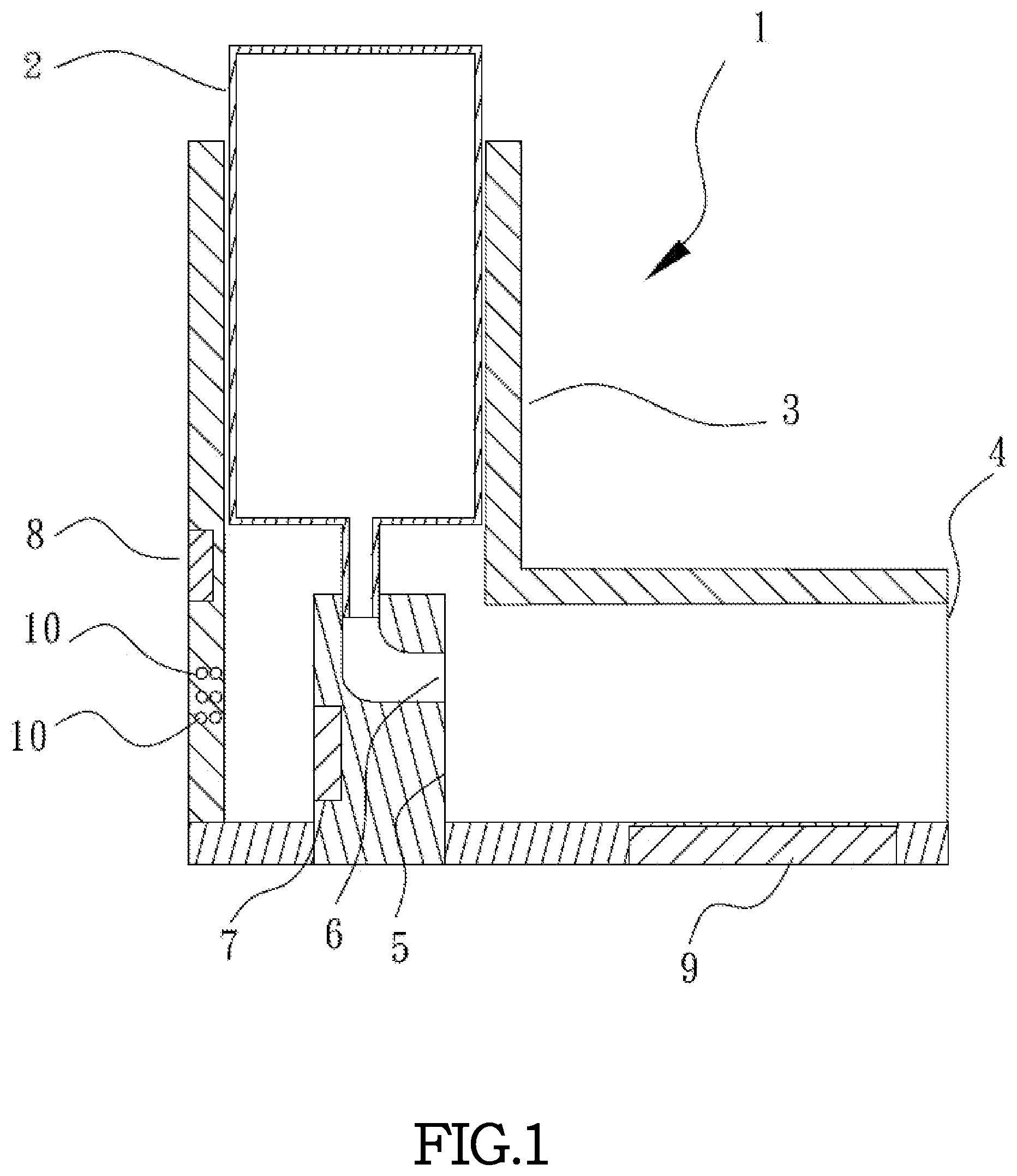 Patent US12551637 Figure 1 – Integrated device for inhalation medication and peak flow measurement and method of using the same