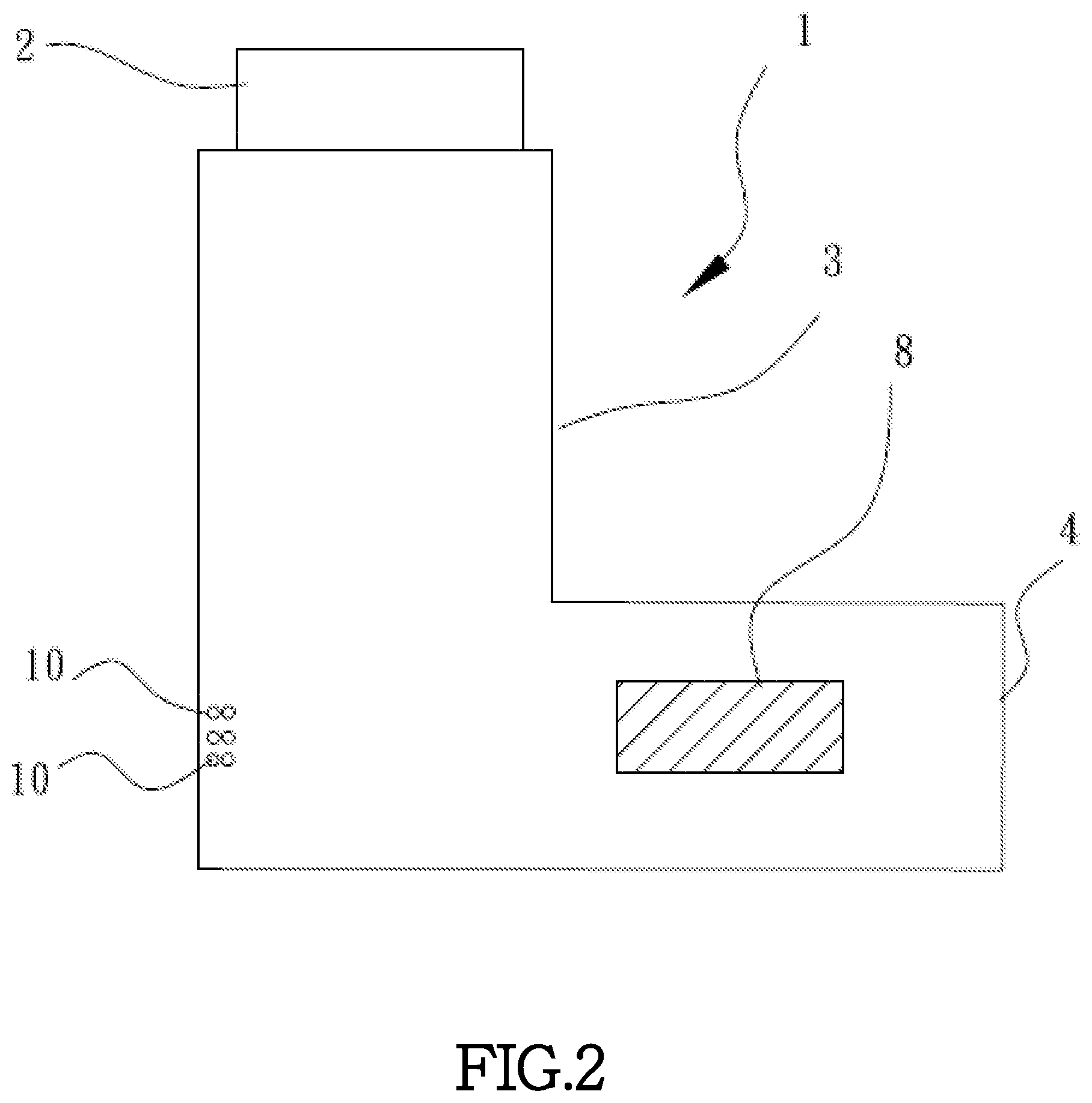 Patent US12551637 Figure 2 – Integrated device for inhalation medication and peak flow measurement and method of using the same