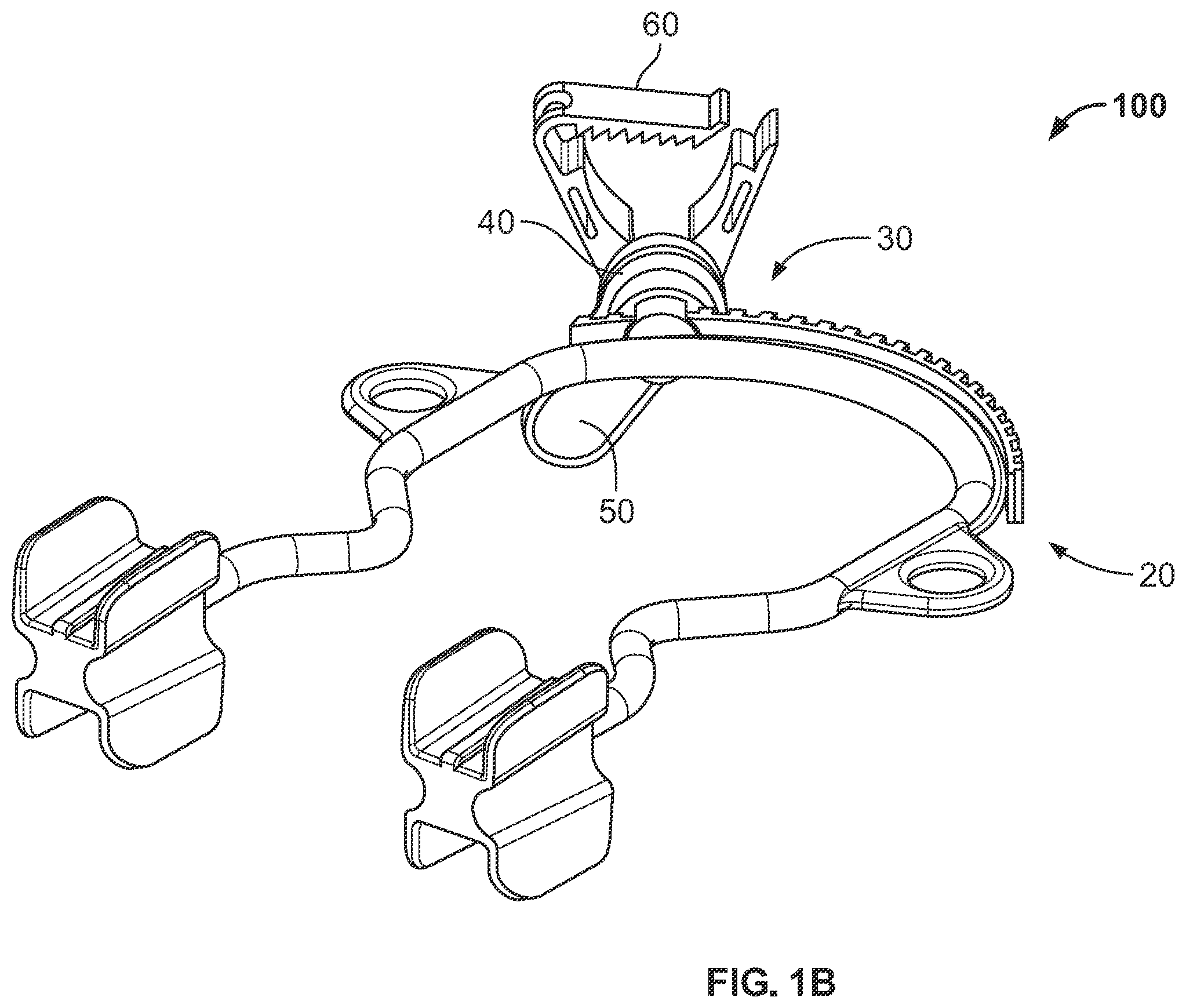 Patent US12551647 Figure 2 – Resting block and adjustable locking mechanism for same