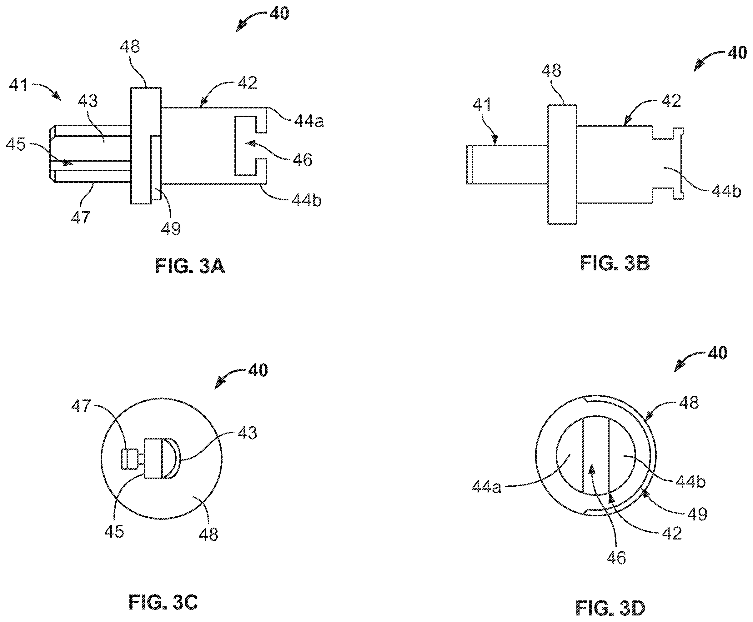 Patent US12551647 Figure 4 – Resting block and adjustable locking mechanism for same