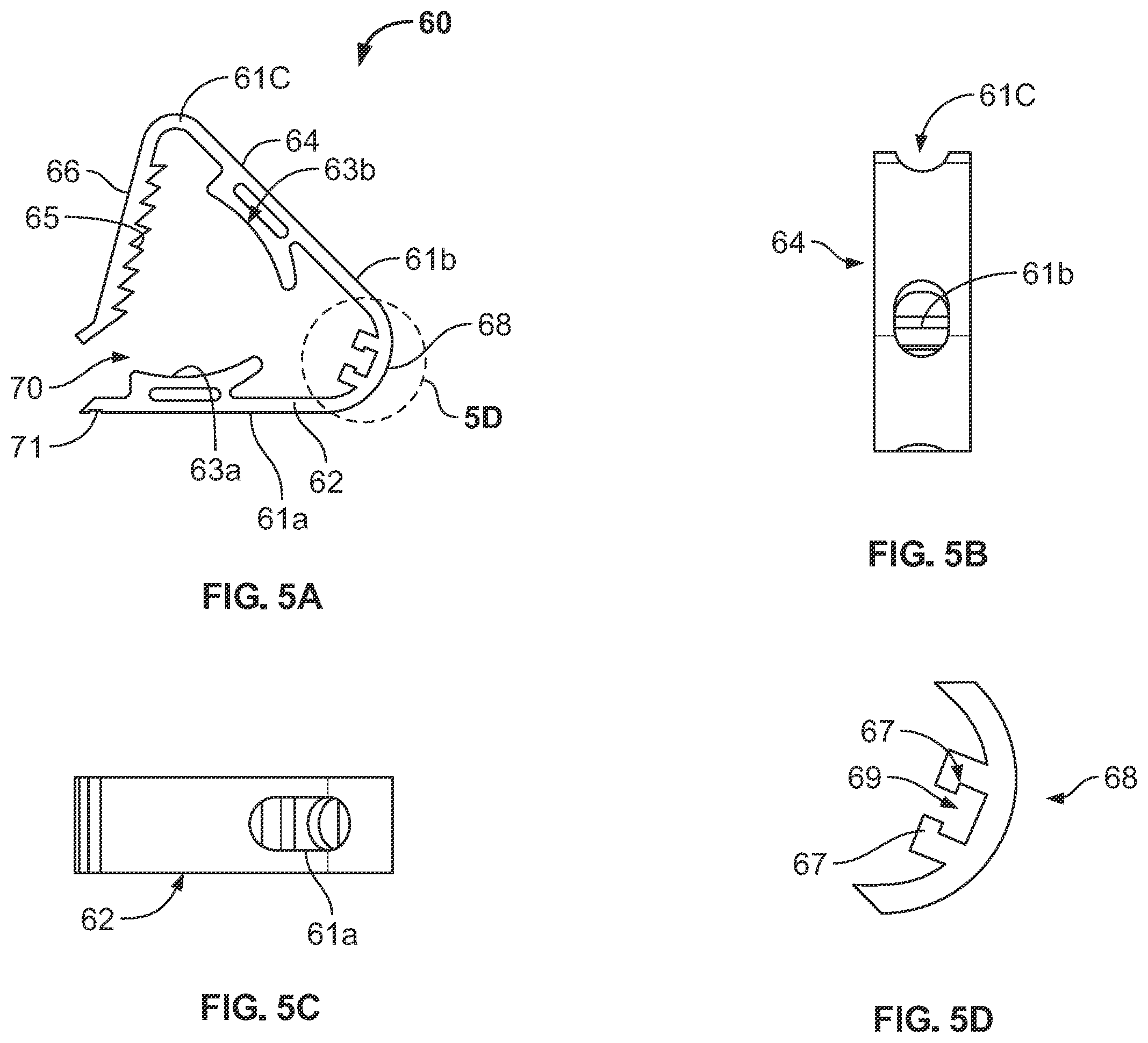 Patent US12551647 Figure 6 – Resting block and adjustable locking mechanism for same