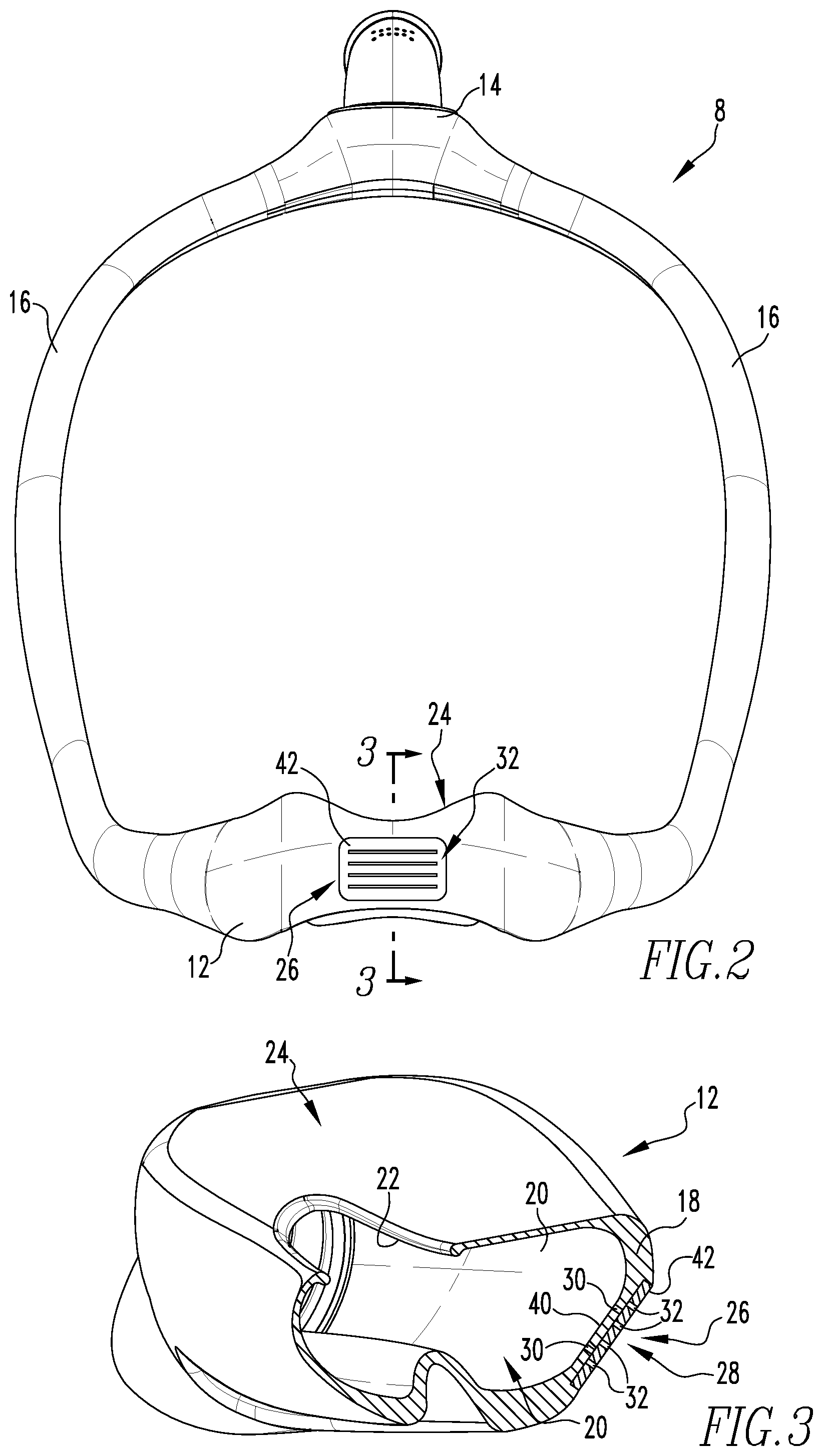 Patent US12551648 Figure 2 – Exhaust arrangement for patient interface device and patient interface including same