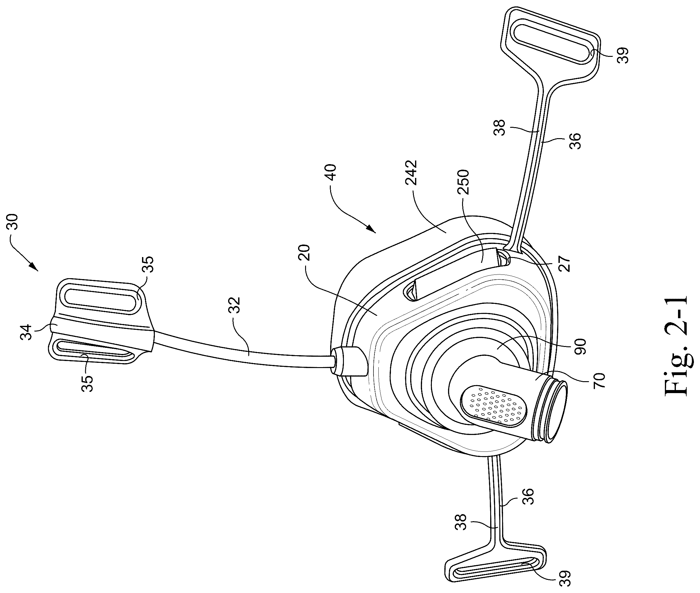 Patent US12551649 Figure 8 – Mask system