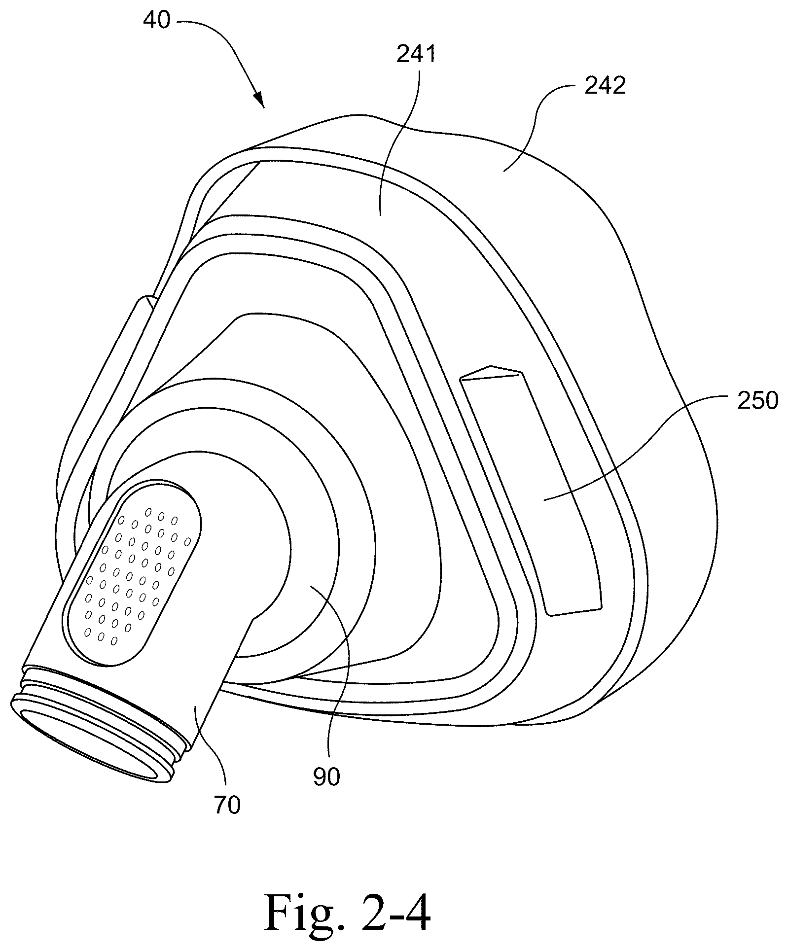 Patent US12551649 Figure 11 – Mask system