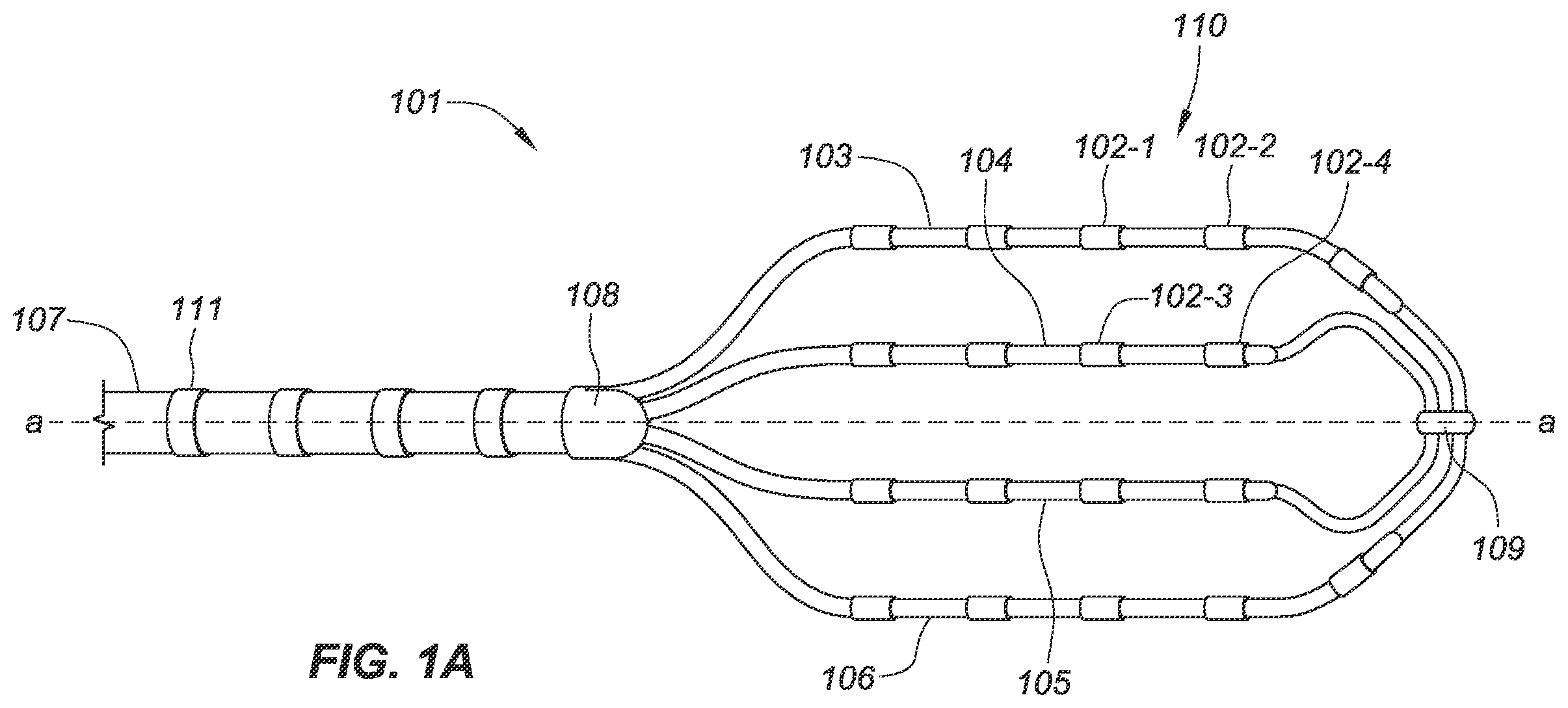 Patent US12551656 — Layered high density electrode mapping catheter — Figure 1