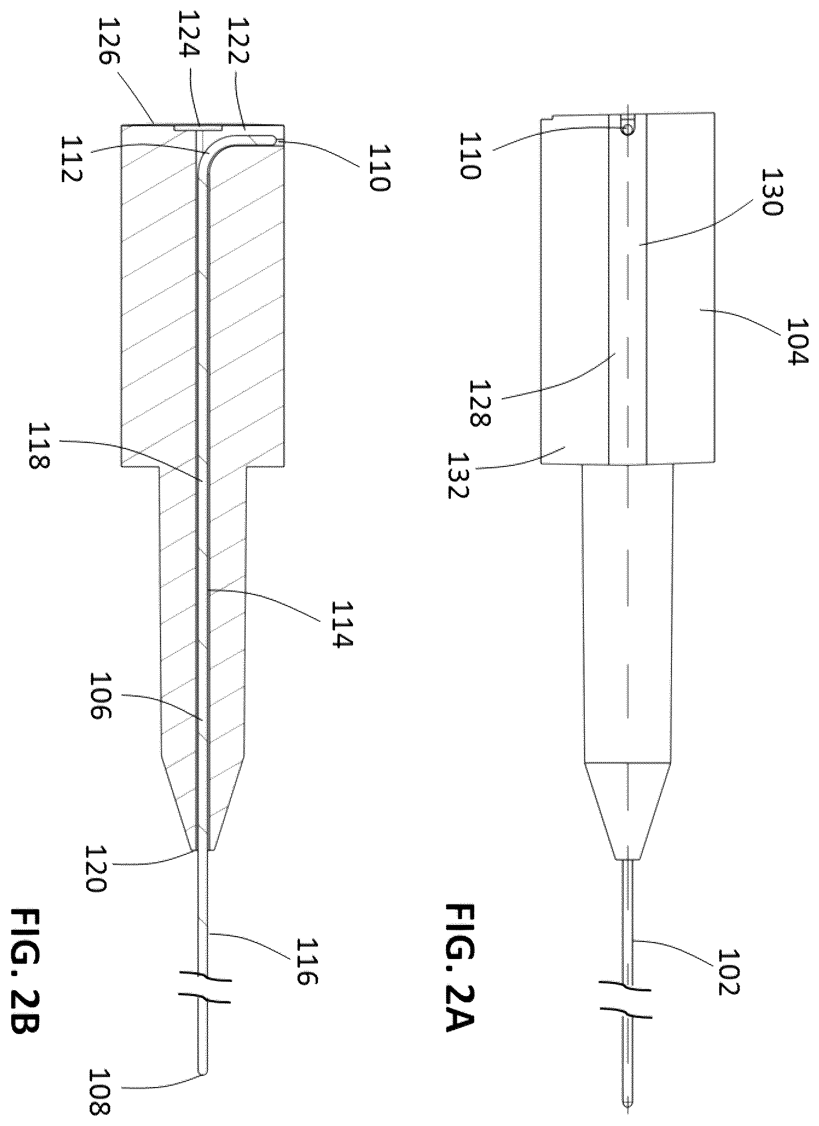 Patent US12551657 Figure 2 – Custom length stylet
