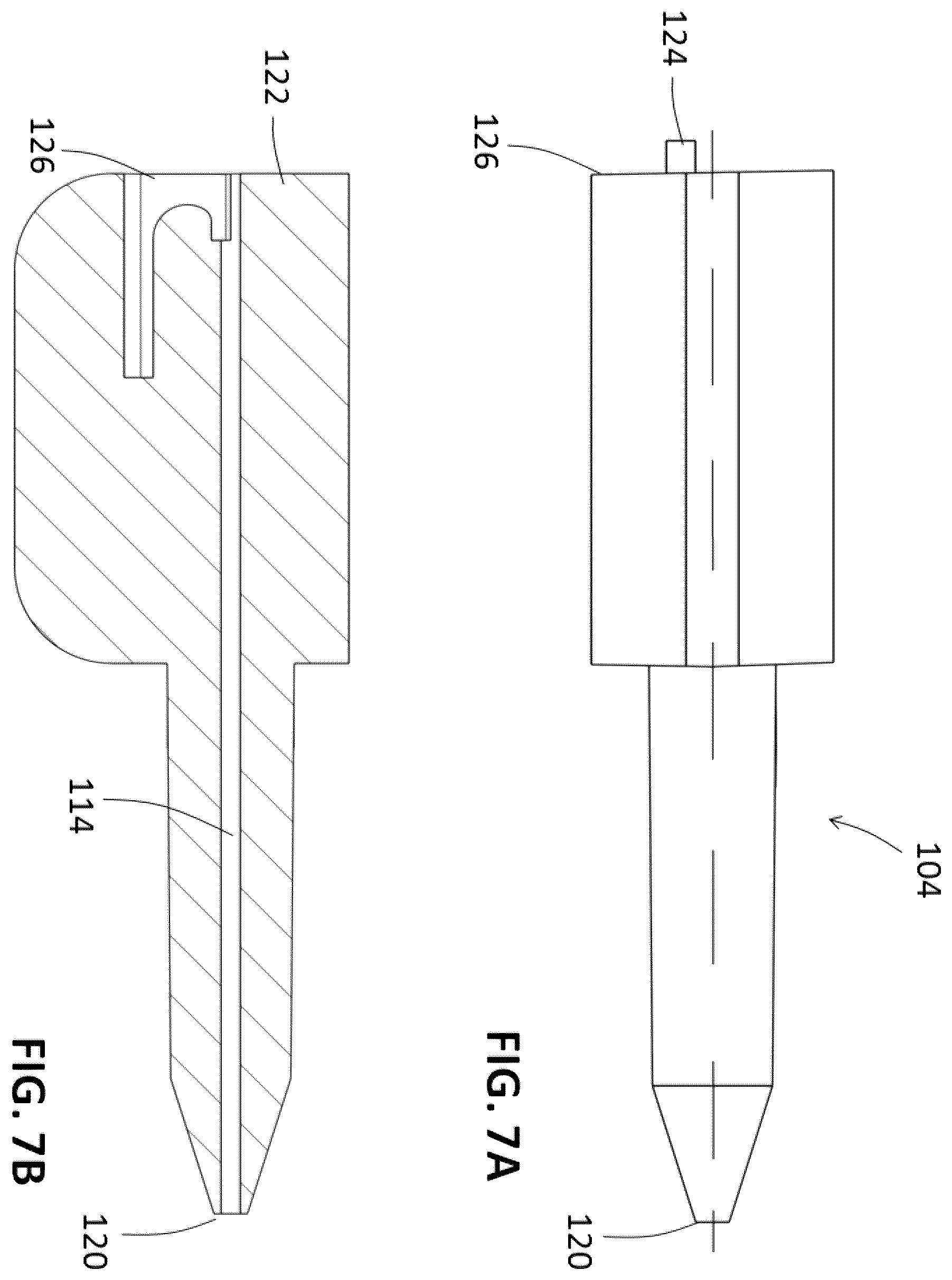 Patent US12551657 Figure 7 – Custom length stylet