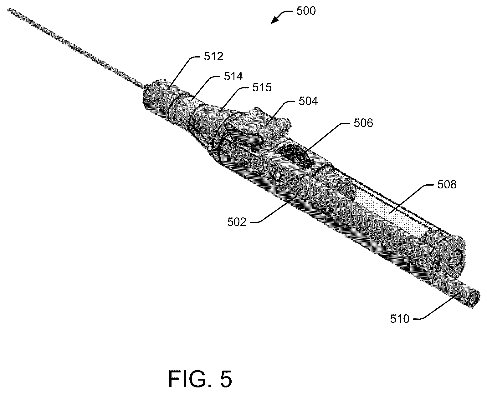 Patent US12551659 Figure 5 – Catheter control systems and methods