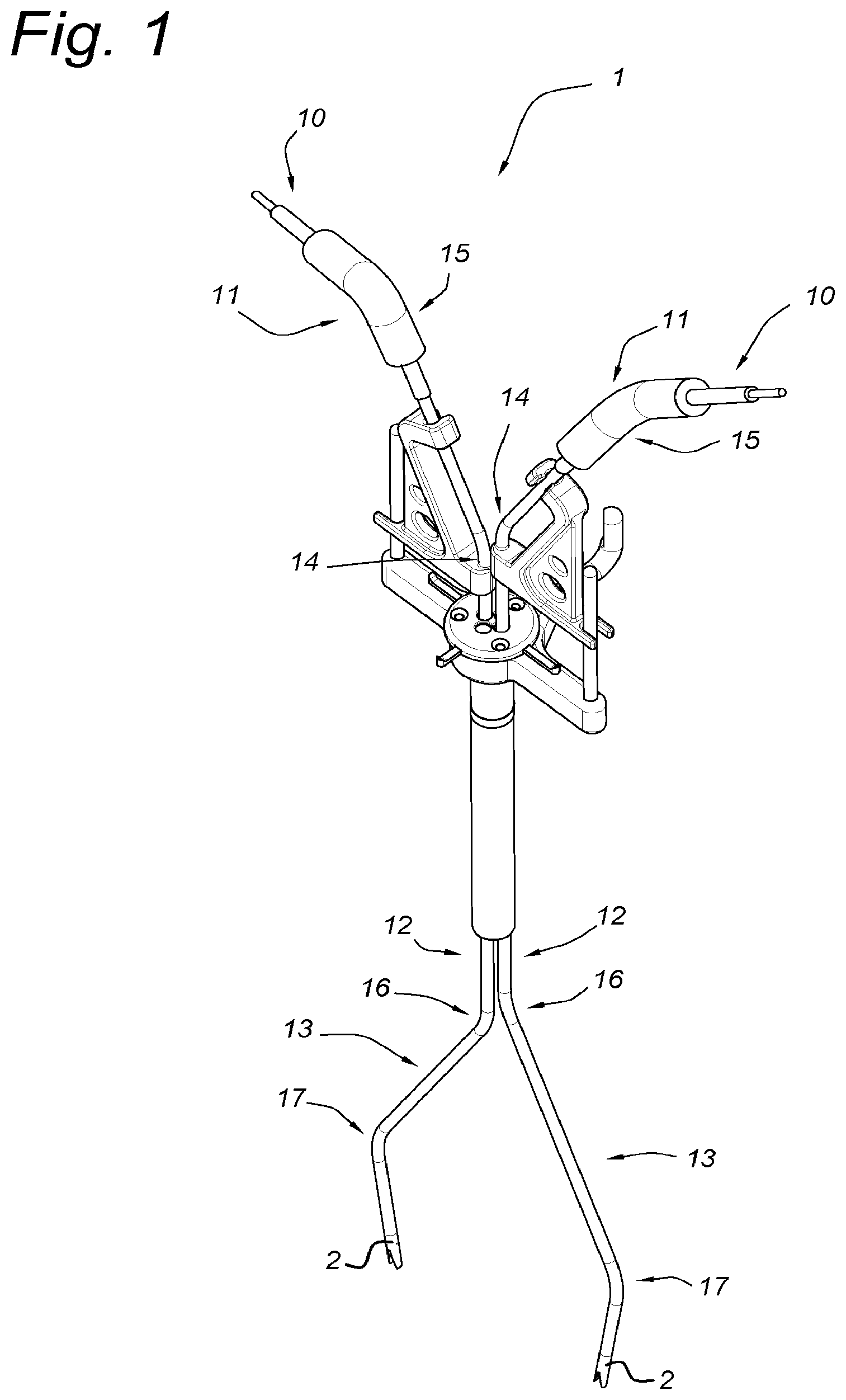 Patent US12551660 Figure 1 – Method for manufacturing a steerable instrument and such steerable instrument