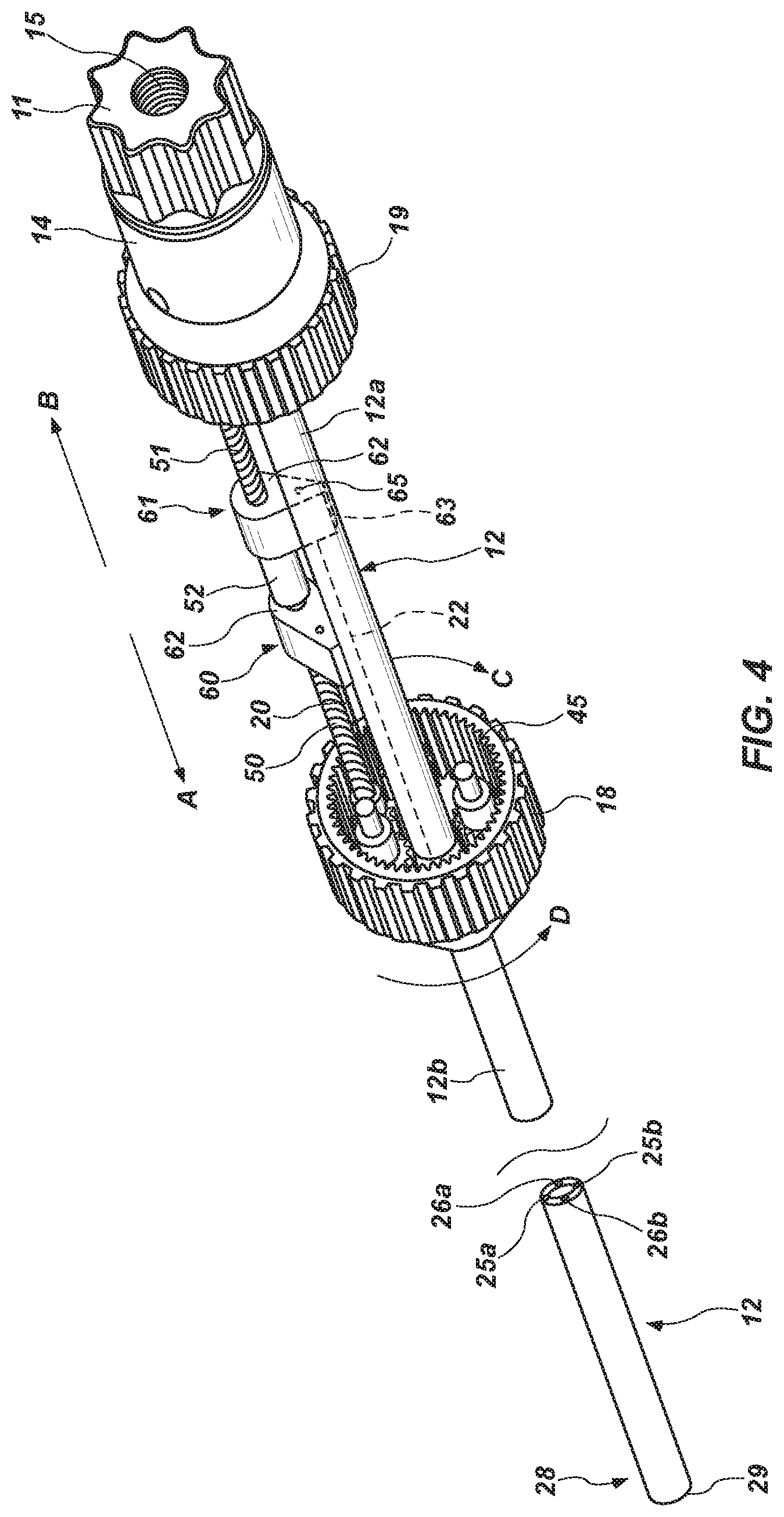 Patent US12551661 Figure 4 – Steerable guide catheter