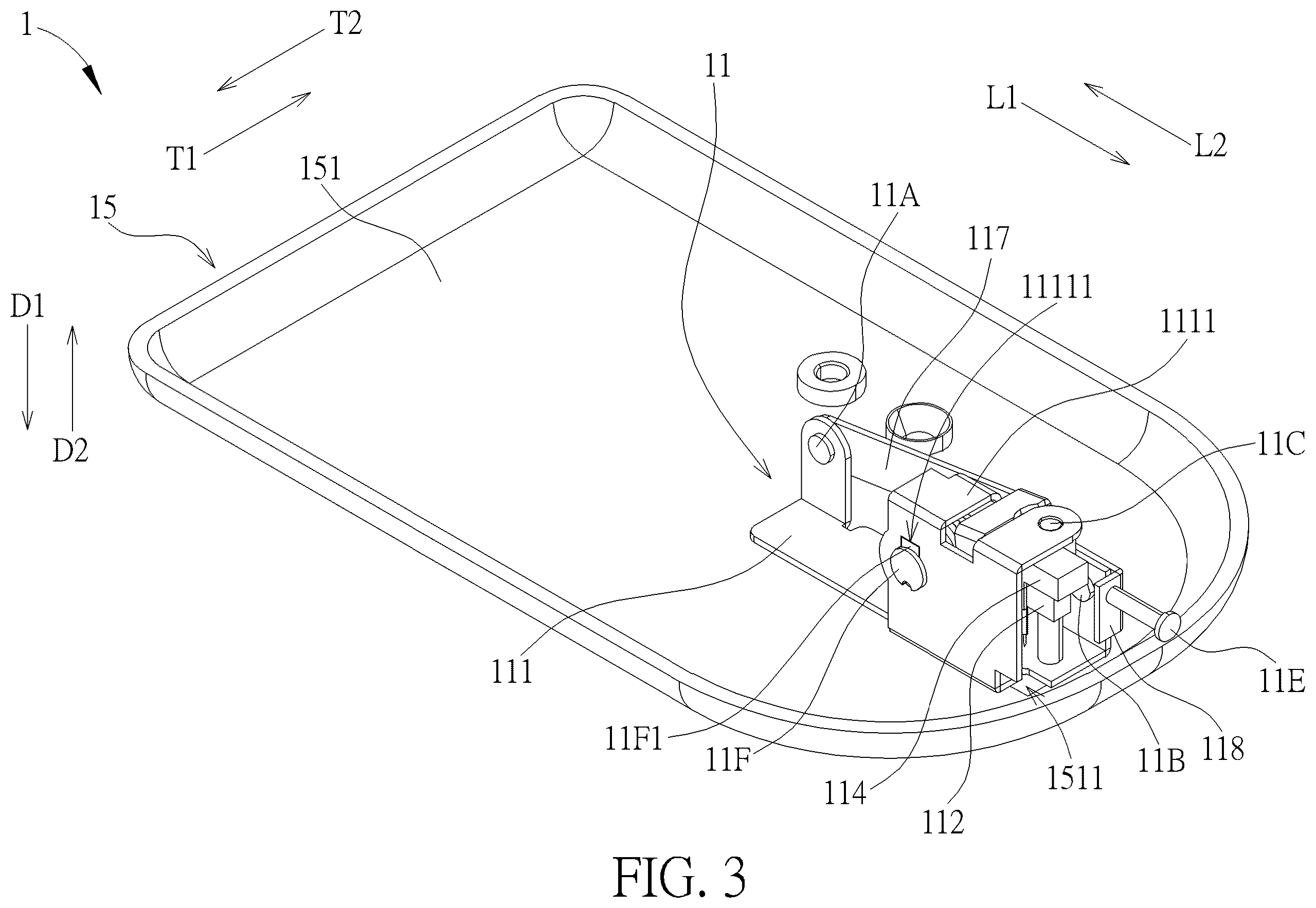Patent US12551662 Figure 3 – Medical insertion mechanism and medical device therewith