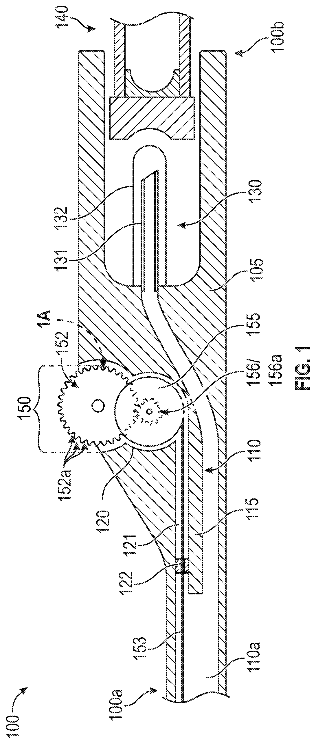 Patent US12551663 Figure 1 – Probe delivery device to facilitate advancement of a probe within an intravenous catheter