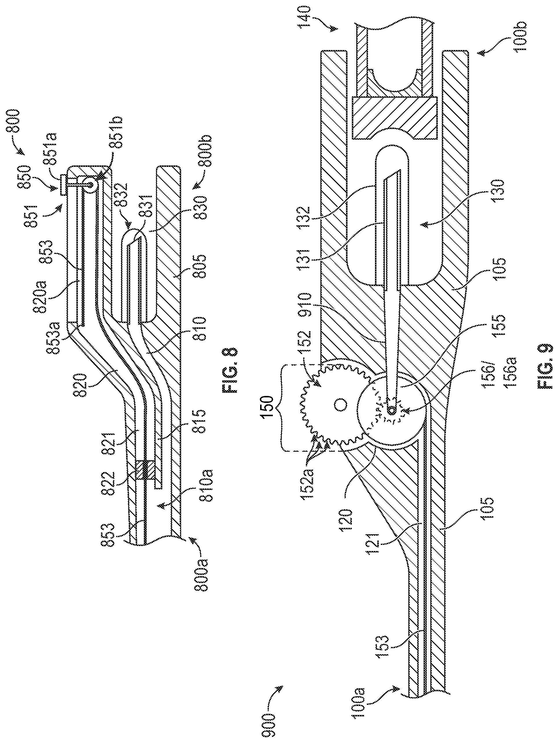 Patent US12551663 Figure 8 – Probe delivery device to facilitate advancement of a probe within an intravenous catheter